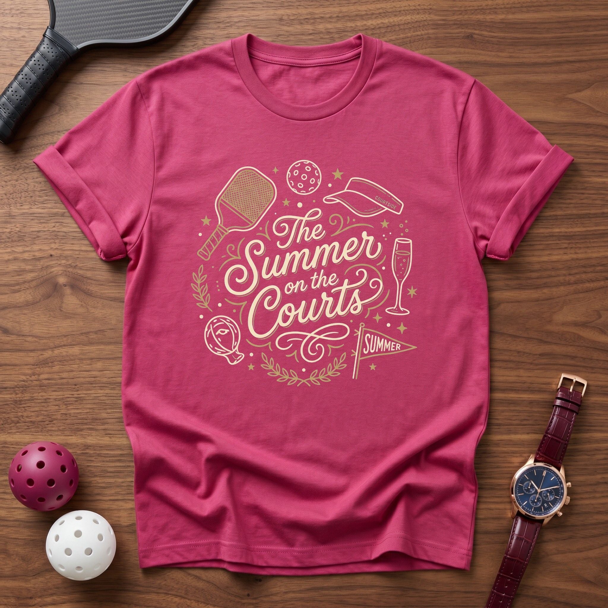 Summer Court Tee - Dink it Shop