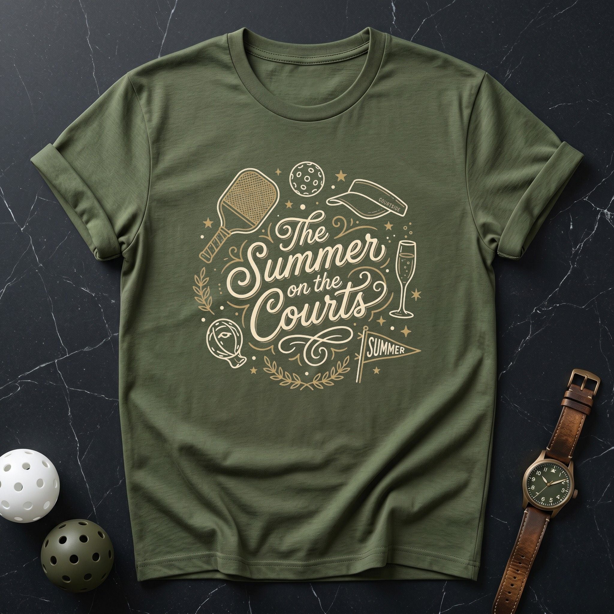 Summer Court Tee - Dink it Shop