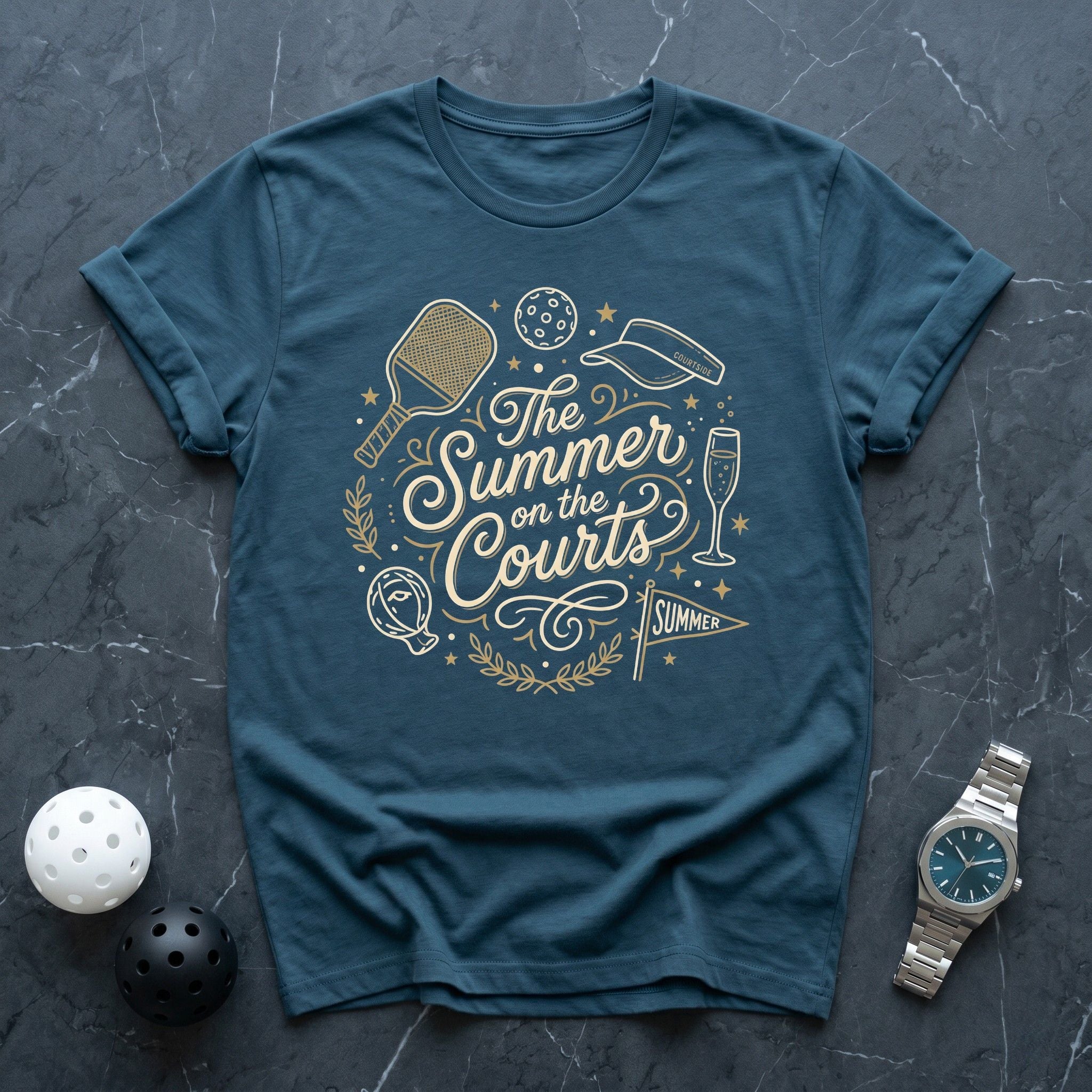 Summer Court Tee - Dink it Shop