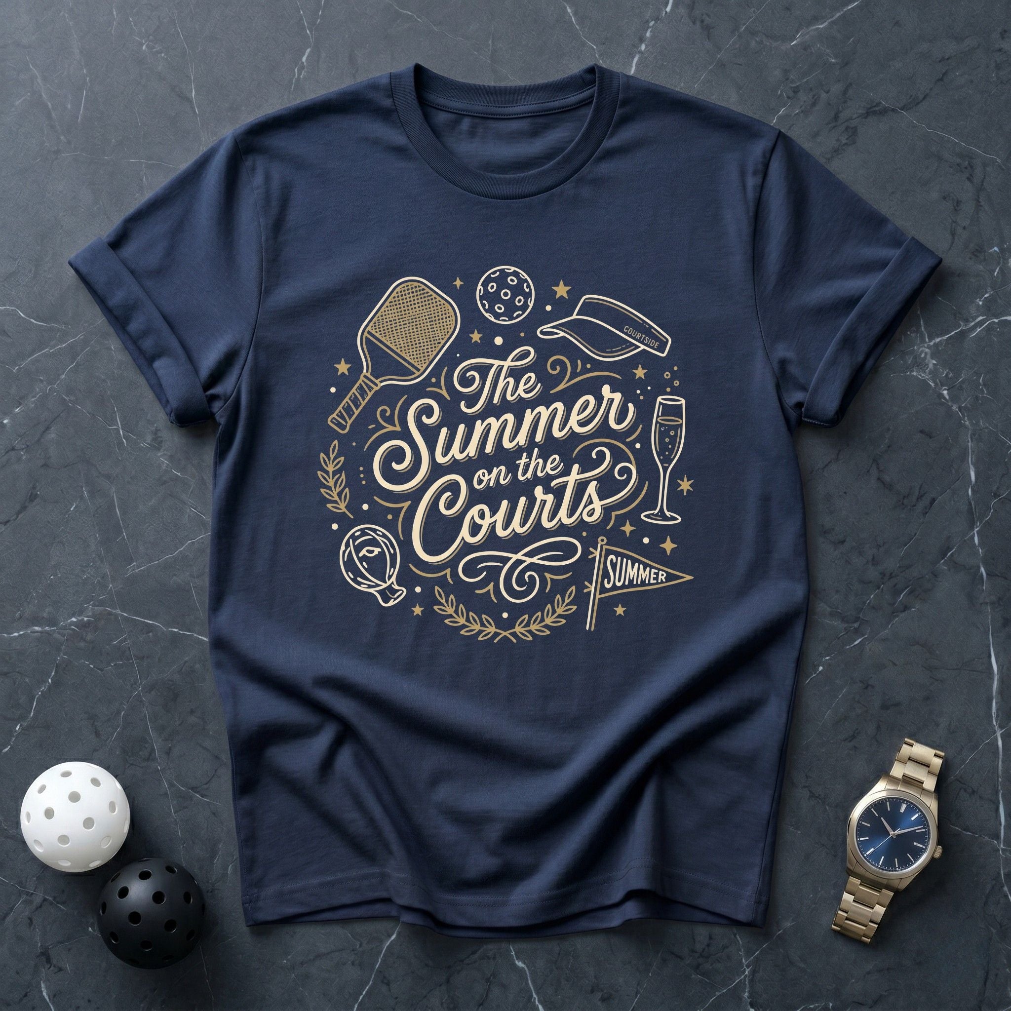 Summer Court Tee - Dink it Shop
