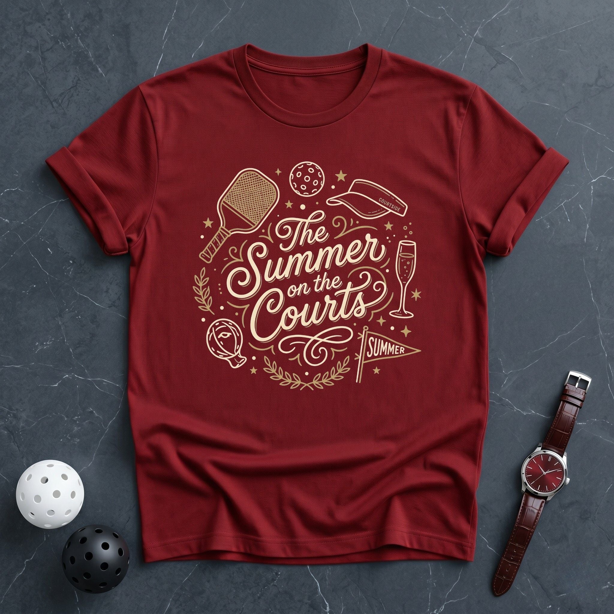 Summer Court Tee - Dink it Shop