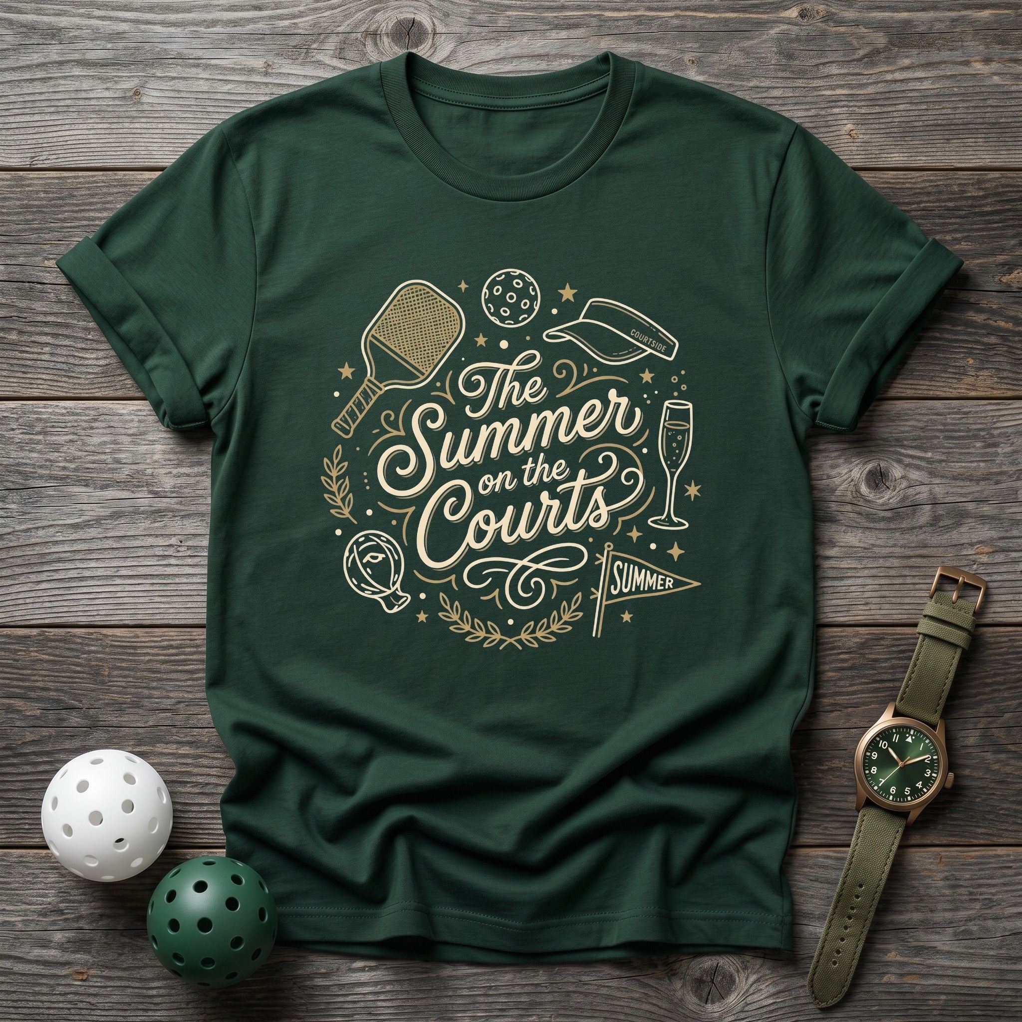 Summer Court Tee - Dink it Shop