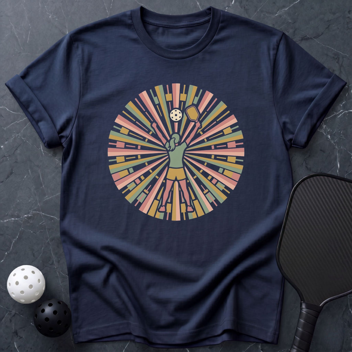 Sunburst Pickleball Champion Tee - Dink it Shop