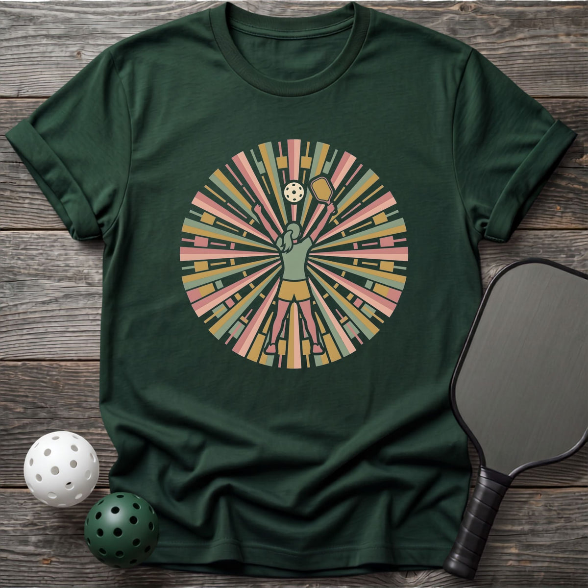 Sunburst Pickleball Champion Tee - Dink it Shop