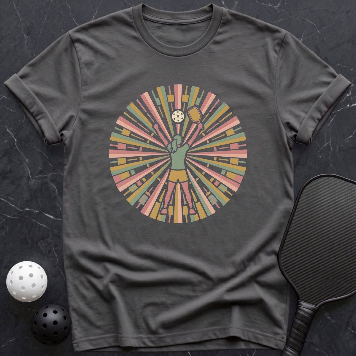 Sunburst Pickleball Champion Tee - Dink it Shop