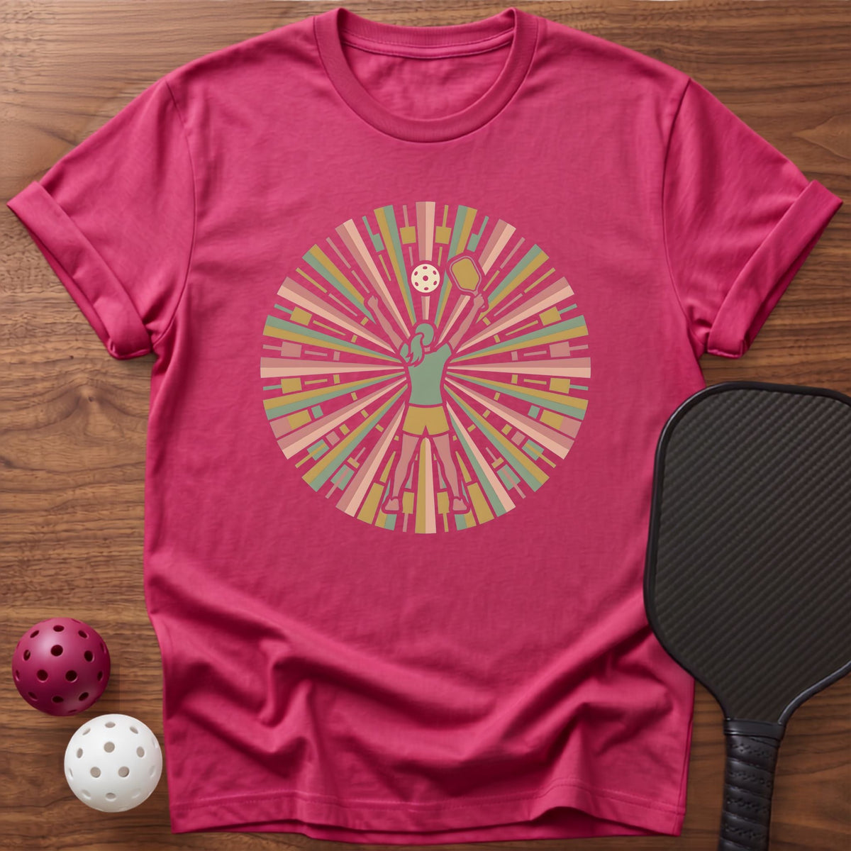 Sunburst Pickleball Champion Tee - Dink it Shop