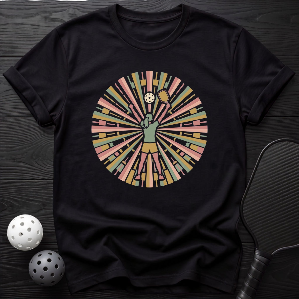 Sunburst Pickleball Champion Tee - Dink it Shop