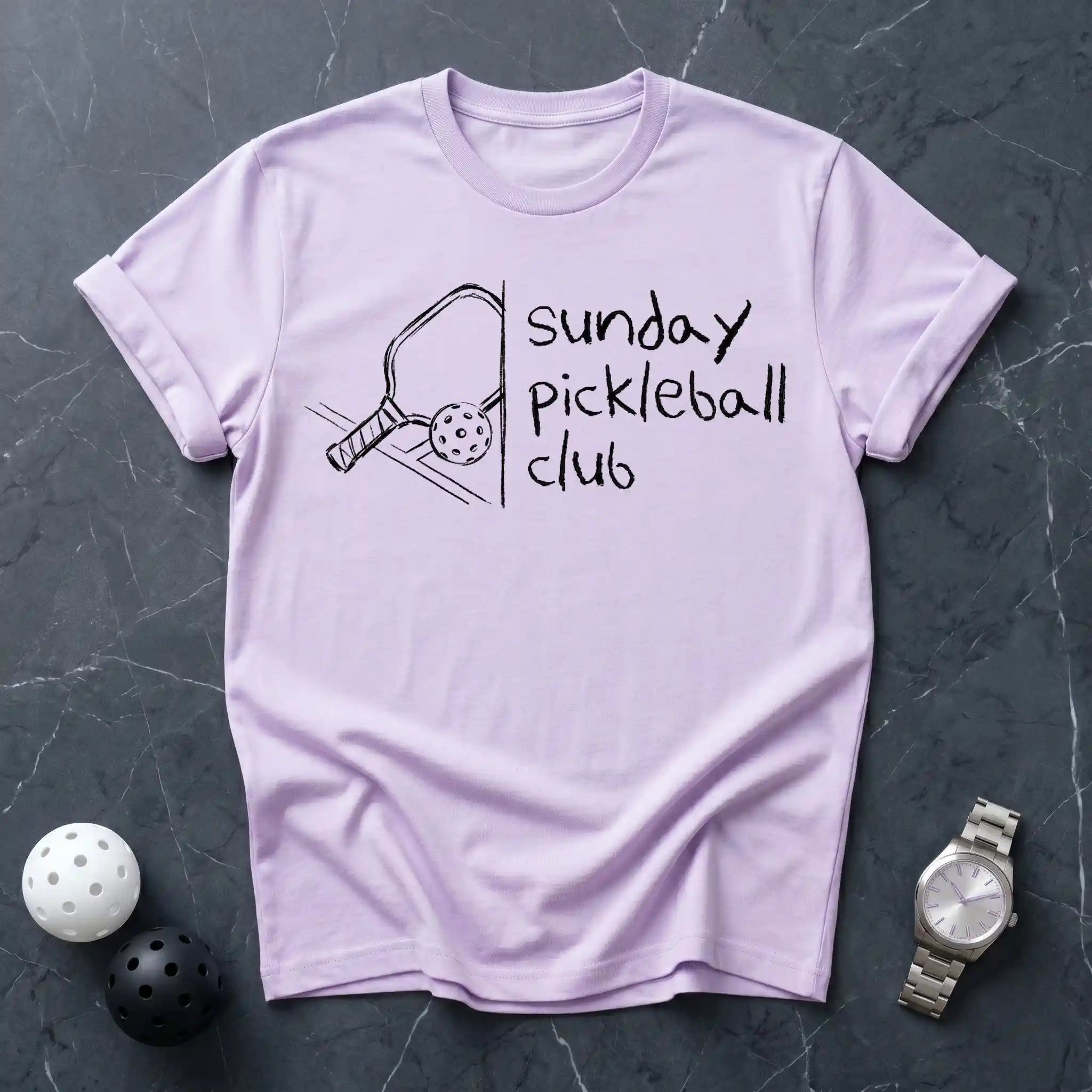 Sunday Pickleball Club Tee - Dink it Shop