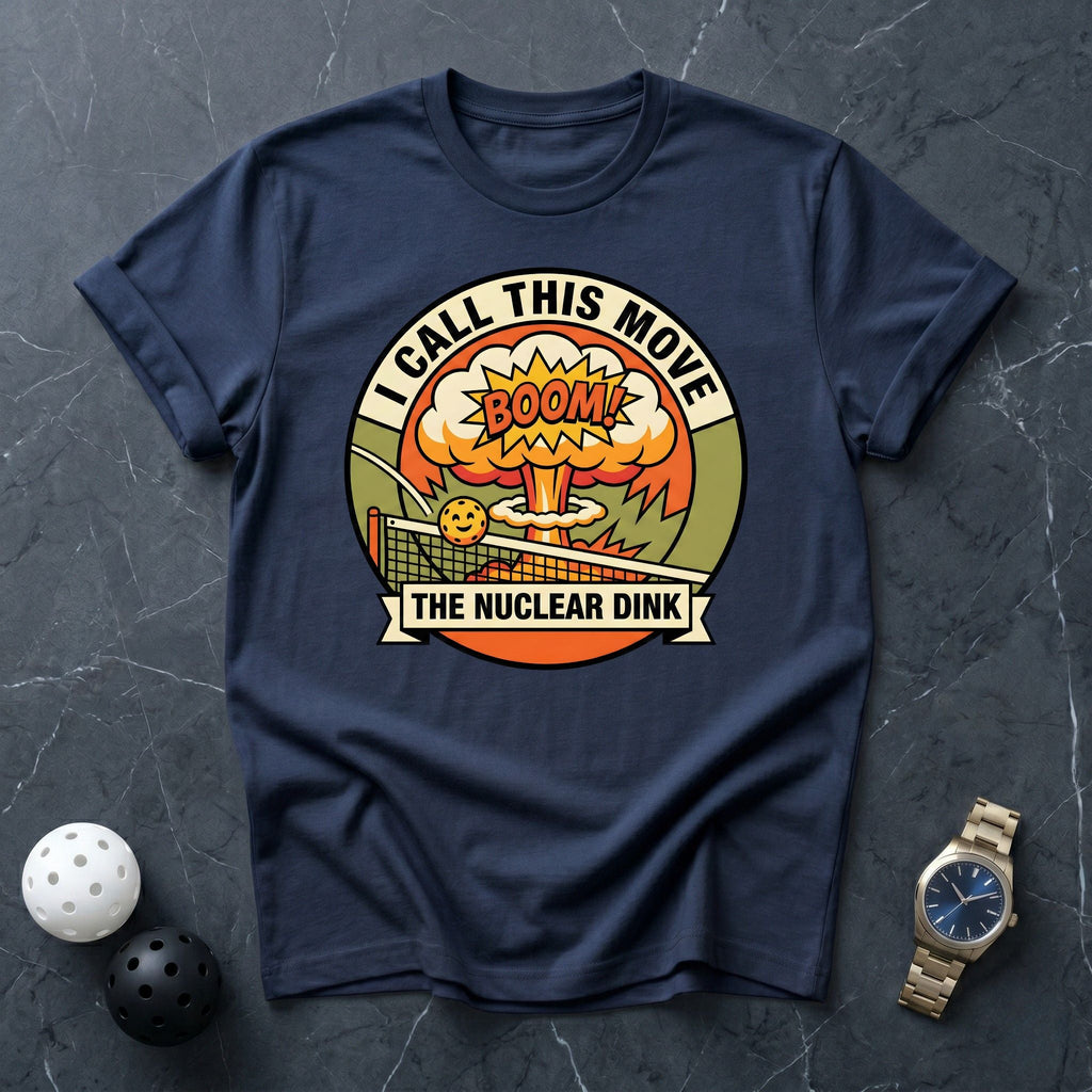 The Atomic Dink Retro Tee - Dink it Shop