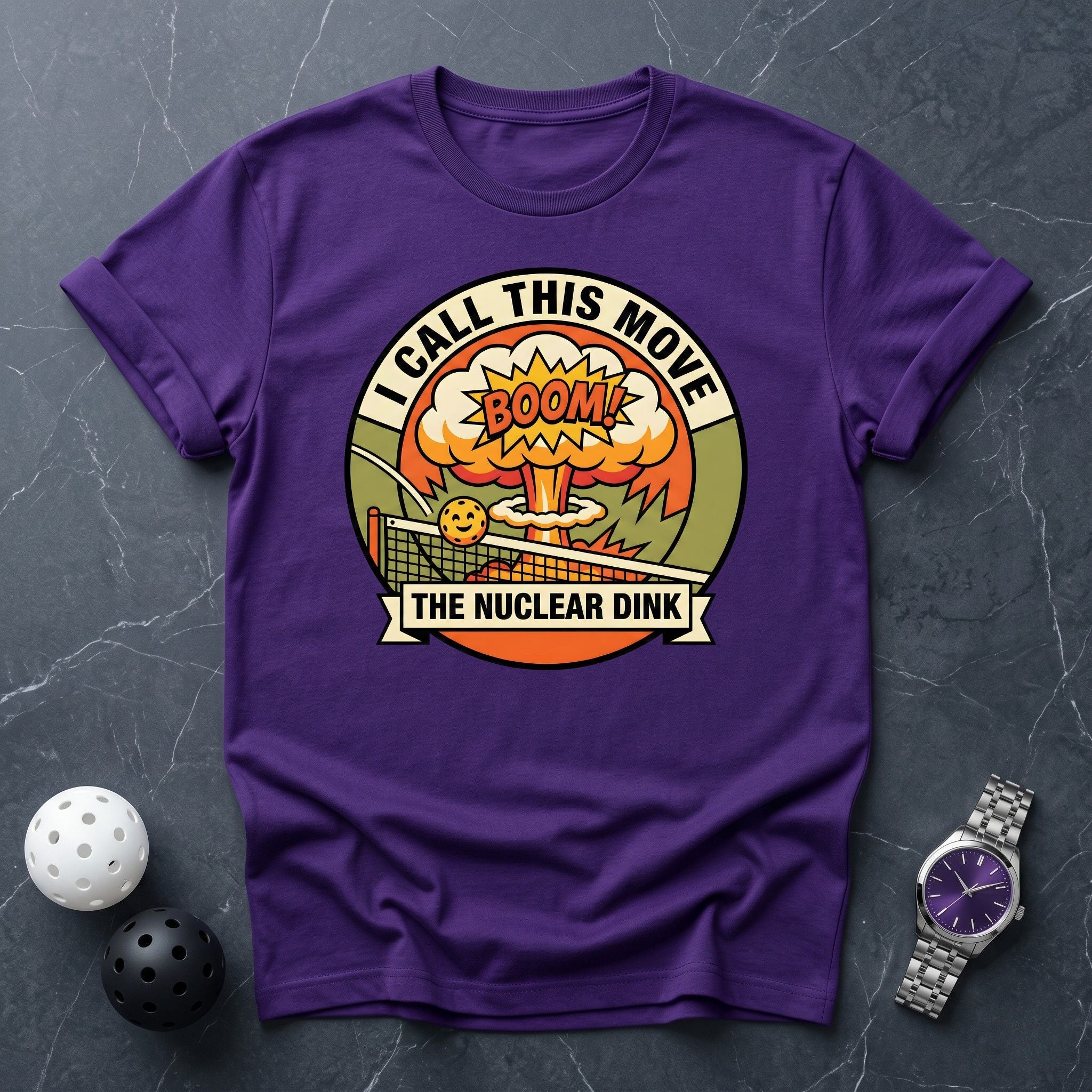 The Atomic Dink Retro Tee - Dink it Shop