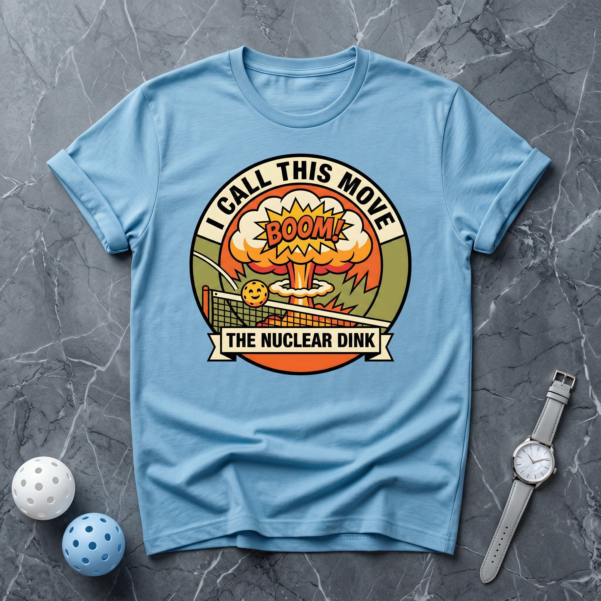 The Atomic Dink Retro Tee - Dink it Shop