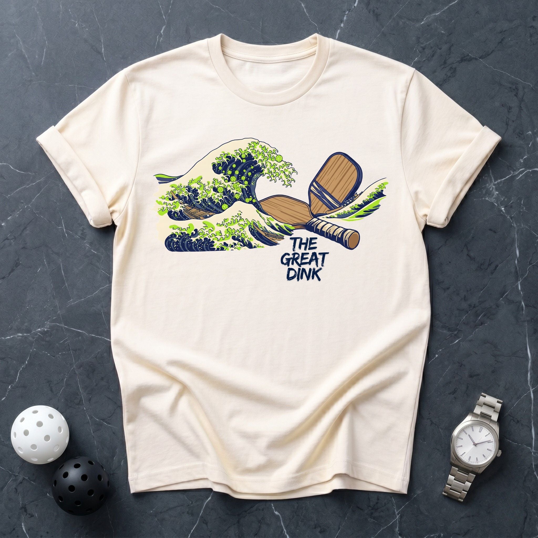 The Great Dink Wave Art Tee - Dink it Shop