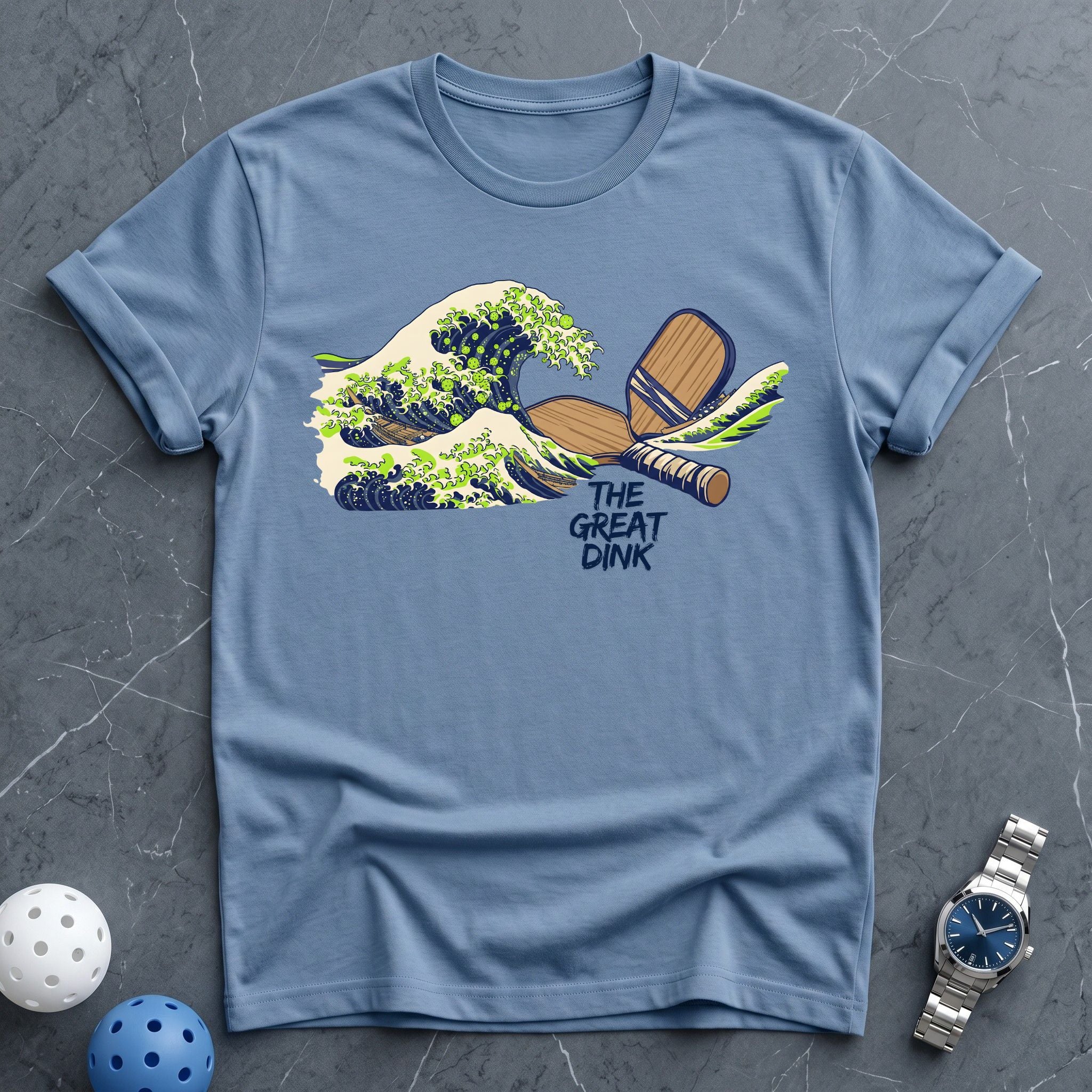 The Great Dink Wave Art Tee - Dink it Shop