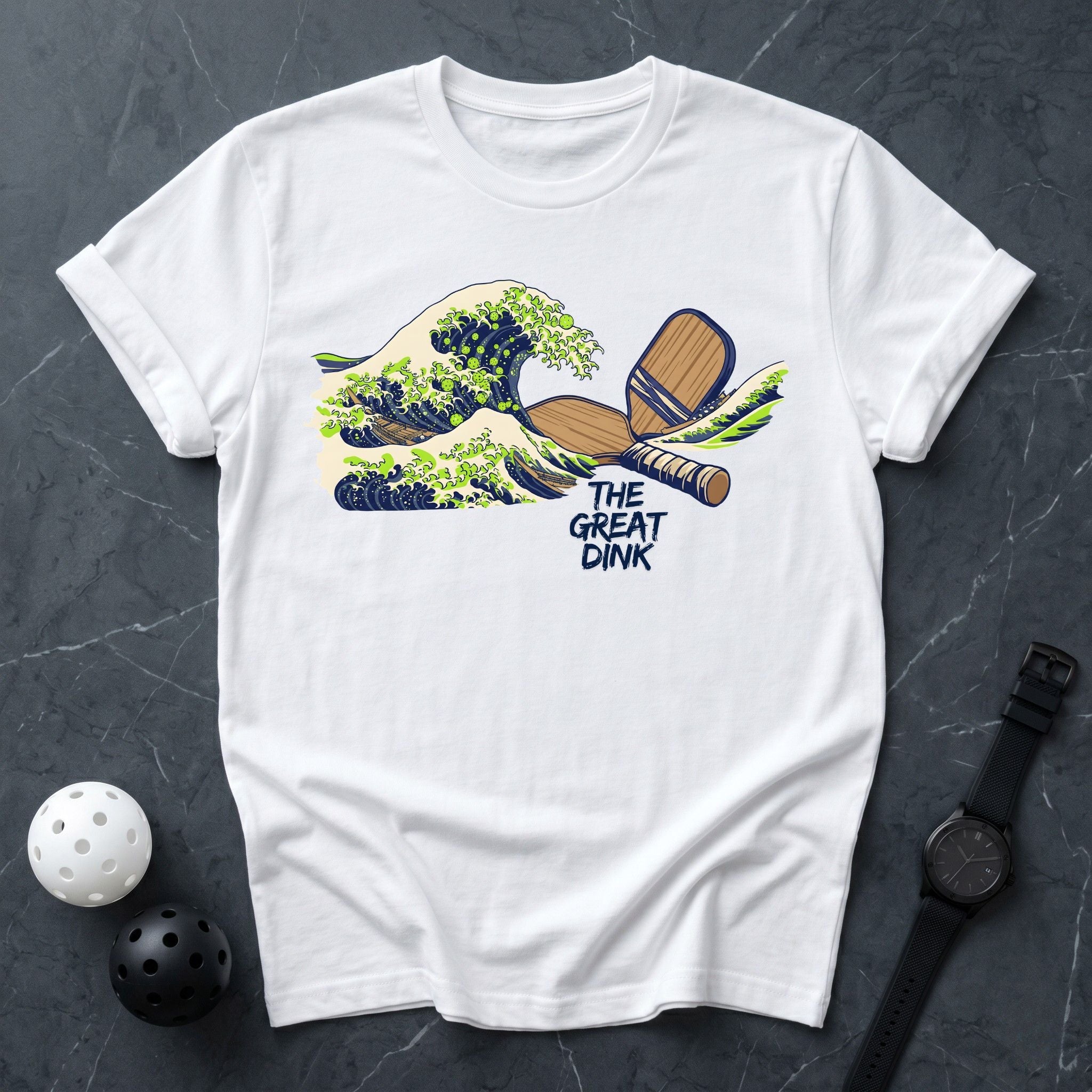 The Great Dink Wave Art Tee - Dink it Shop