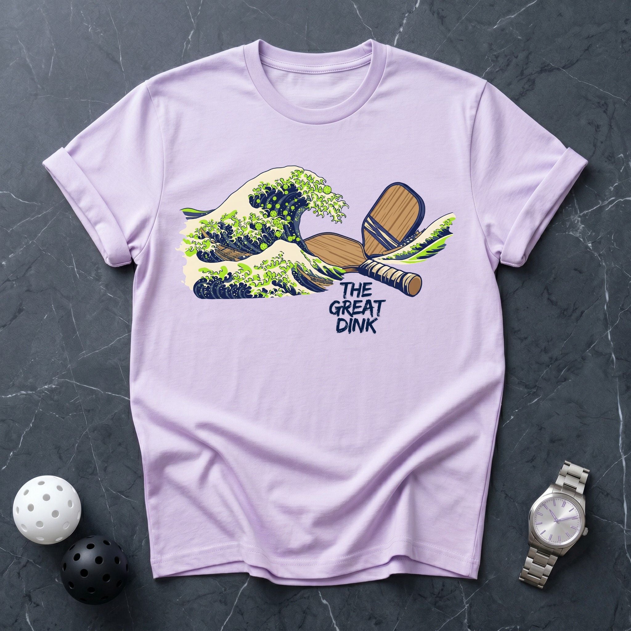 The Great Dink Wave Art Tee - Dink it Shop