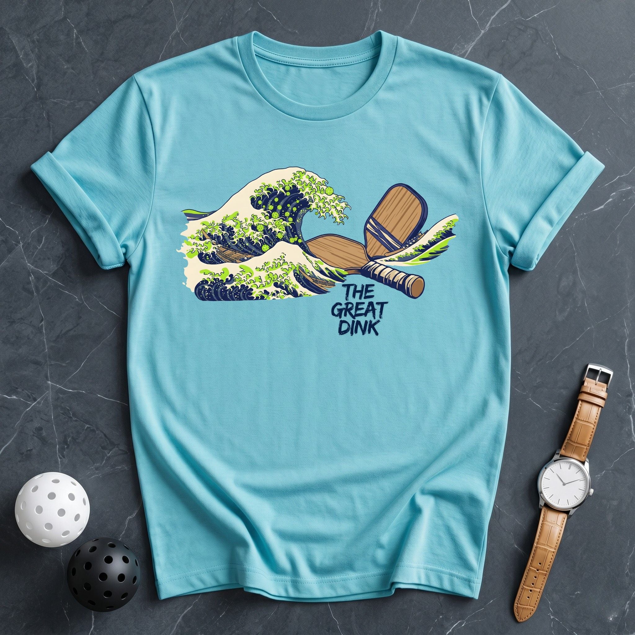 The Great Dink Wave Art Tee - Dink it Shop