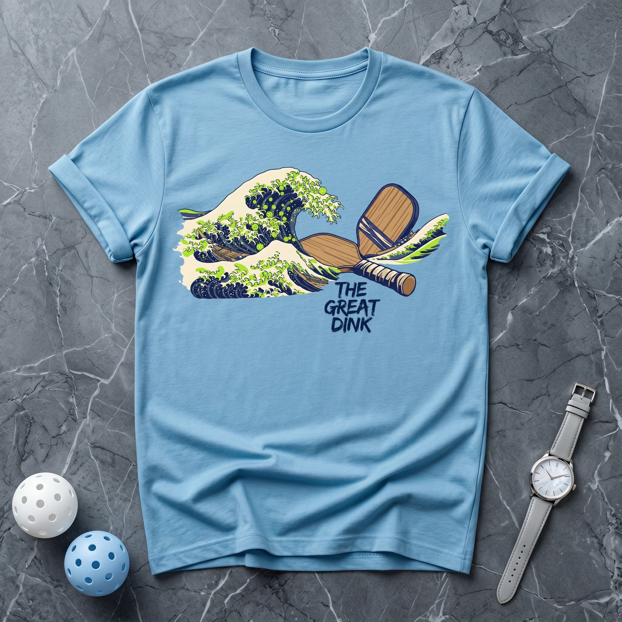 The Great Dink Wave Art Tee - Dink it Shop
