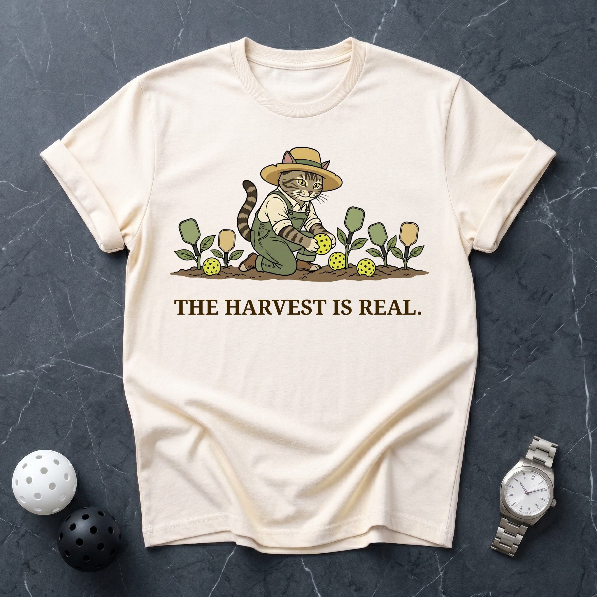 The Harvest Is Real Pickle Tee - Dink it Shop