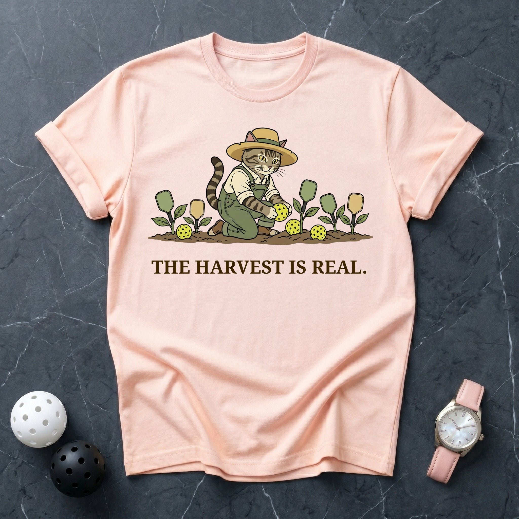 The Harvest Is Real Pickle Tee - Dink it Shop