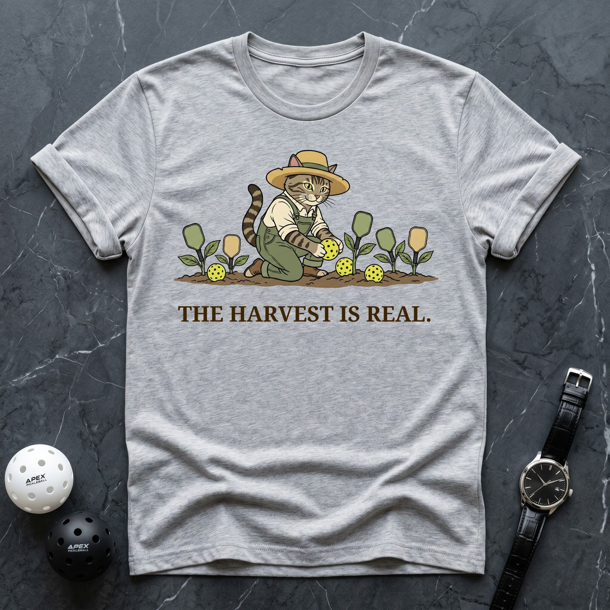 The Harvest Is Real Pickle Tee - Dink it Shop