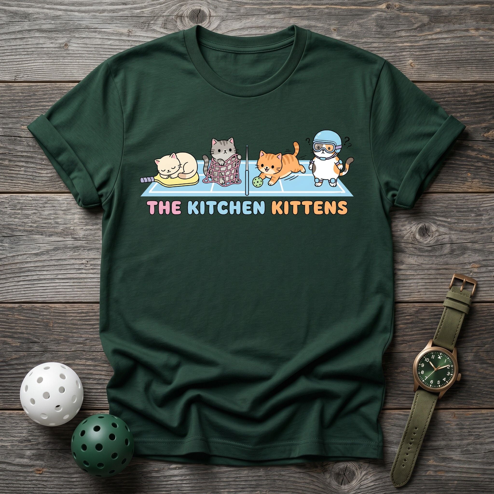 The Kitchen Kittens Retro Tee - Dink it Shop