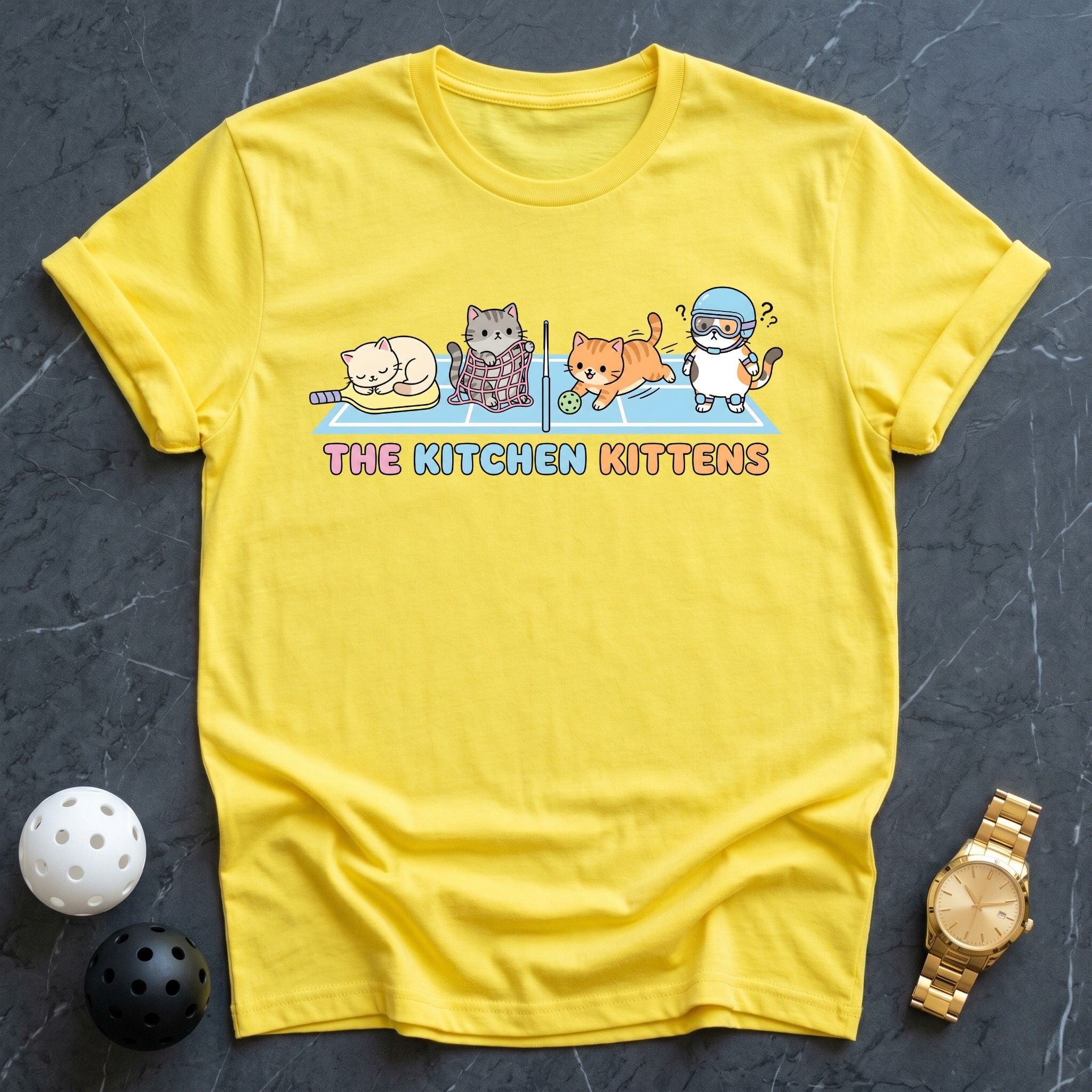 The Kitchen Kittens Retro Tee - Dink it Shop