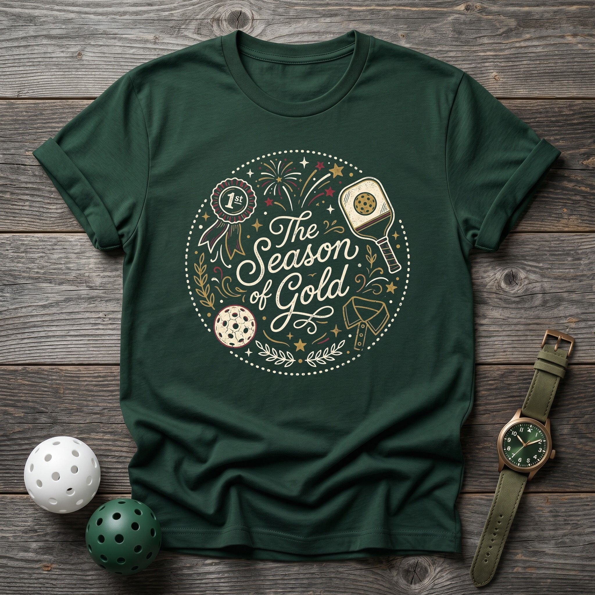 The Season of gold Tee - Dink it Shop