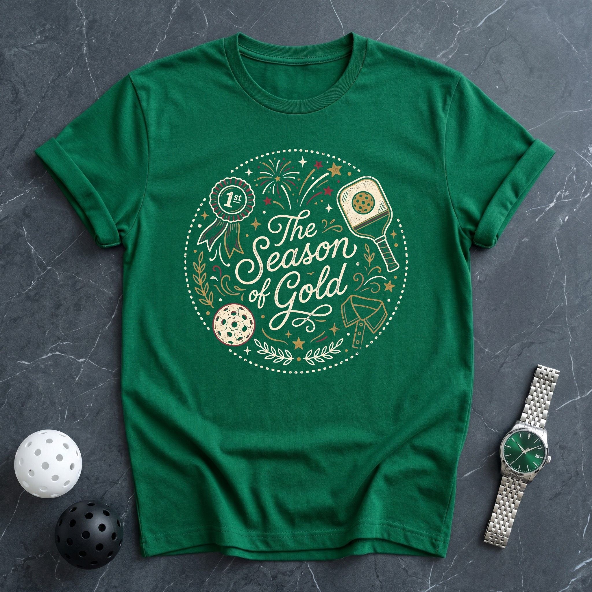 The Season of gold Tee - Dink it Shop