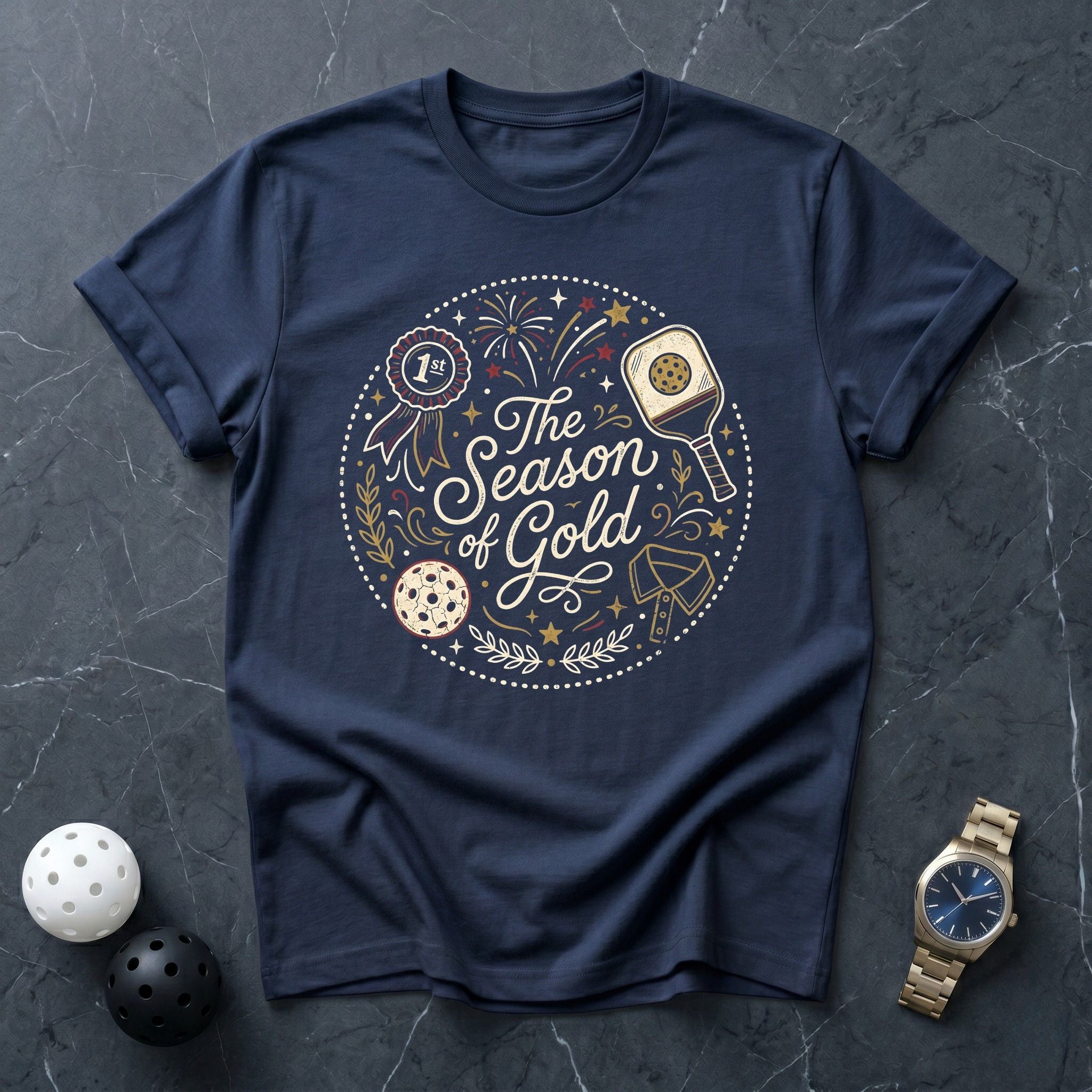 The Season of gold Tee - Dink it Shop
