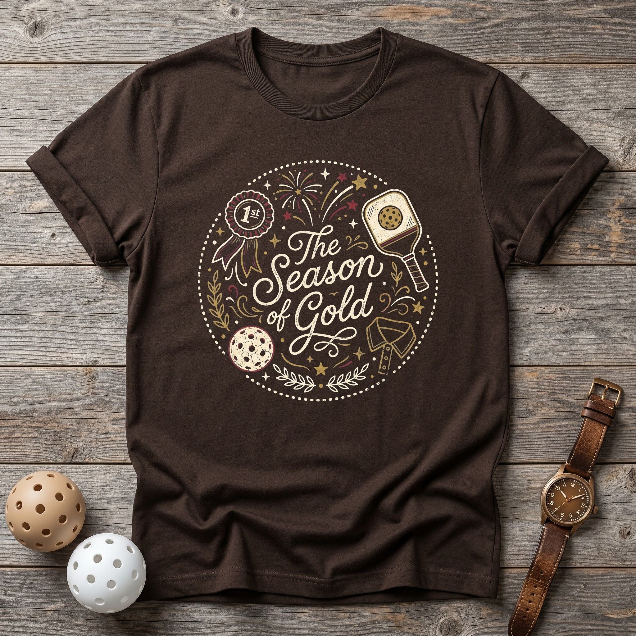 The Season of gold Tee - Dink it Shop