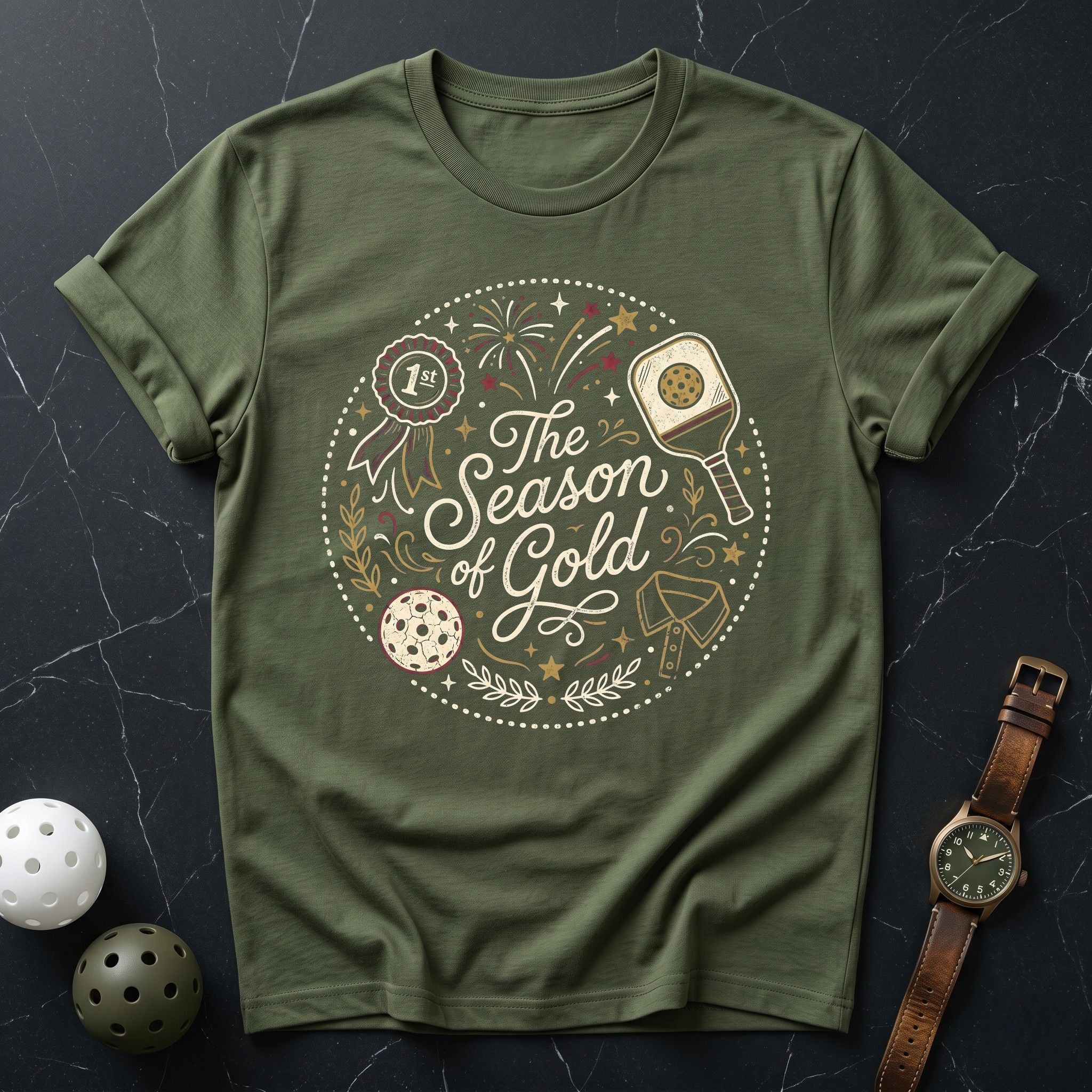 The Season of gold Tee - Dink it Shop