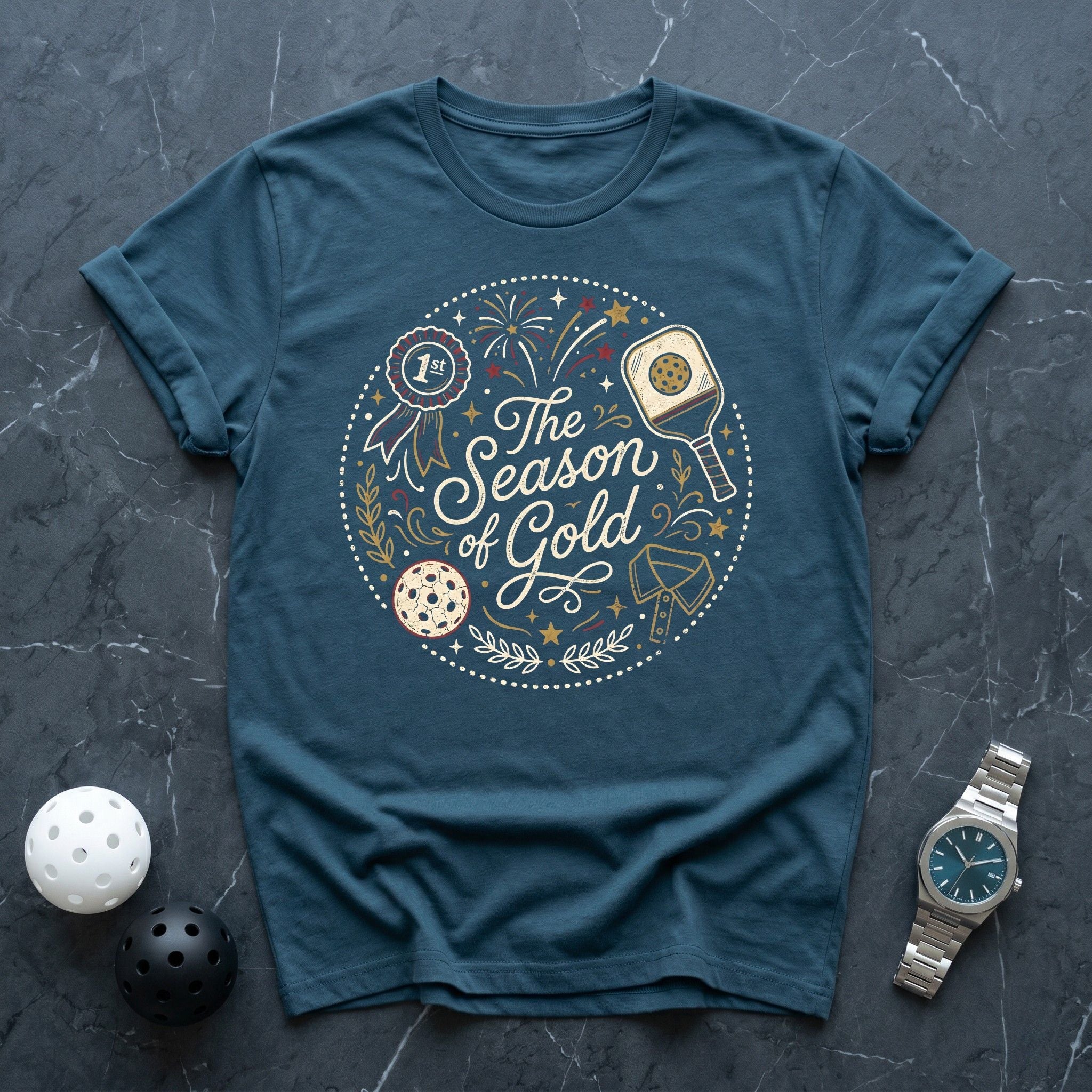 The Season of gold Tee - Dink it Shop