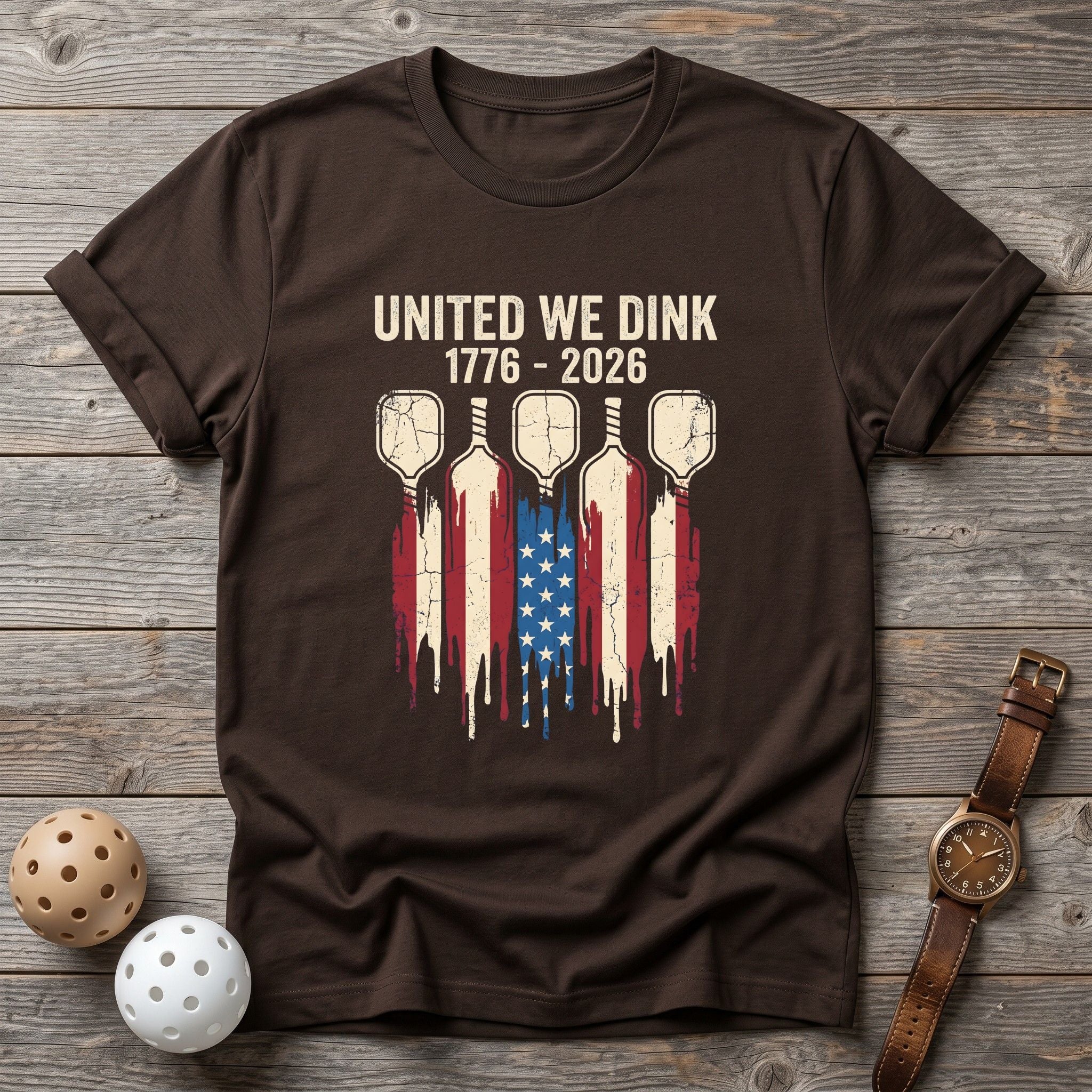 United We Dink 1776 Tee - Dink it Shop