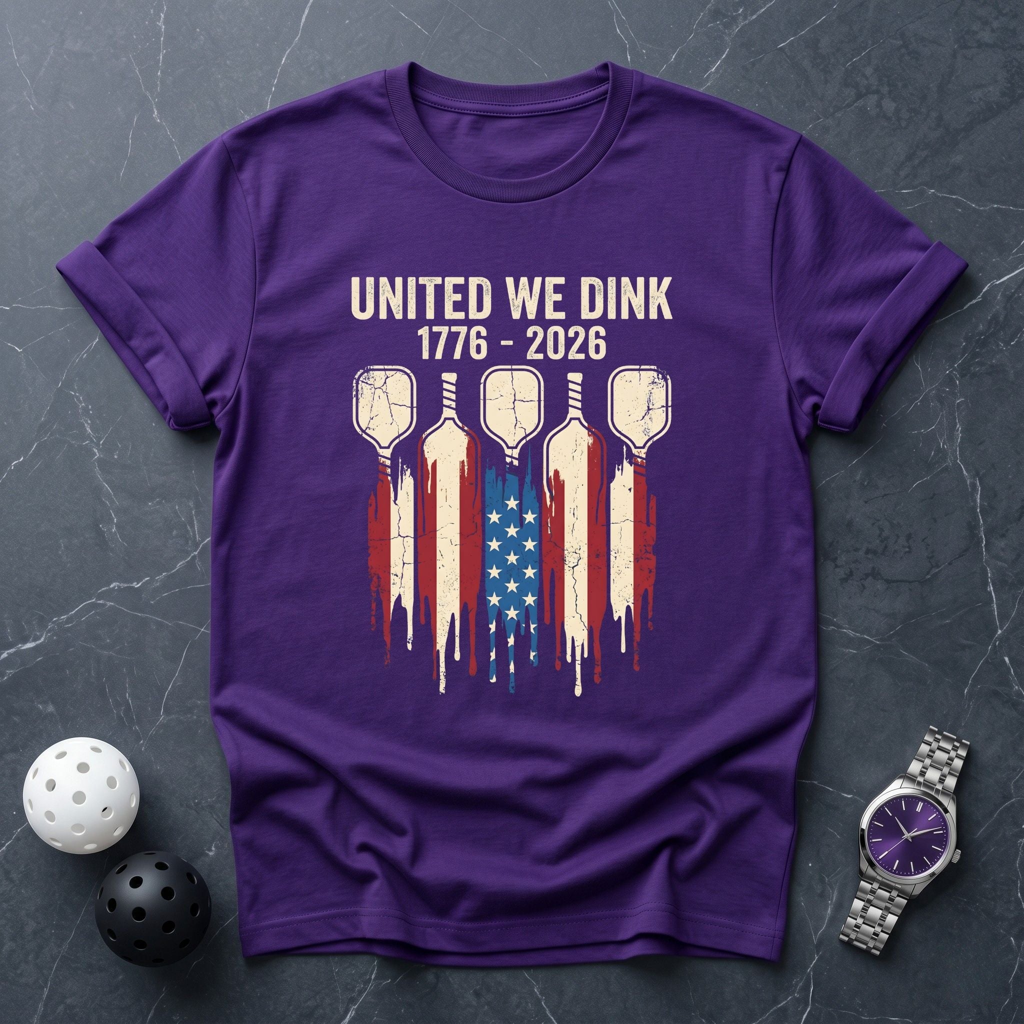 United We Dink 1776 Tee - Dink it Shop