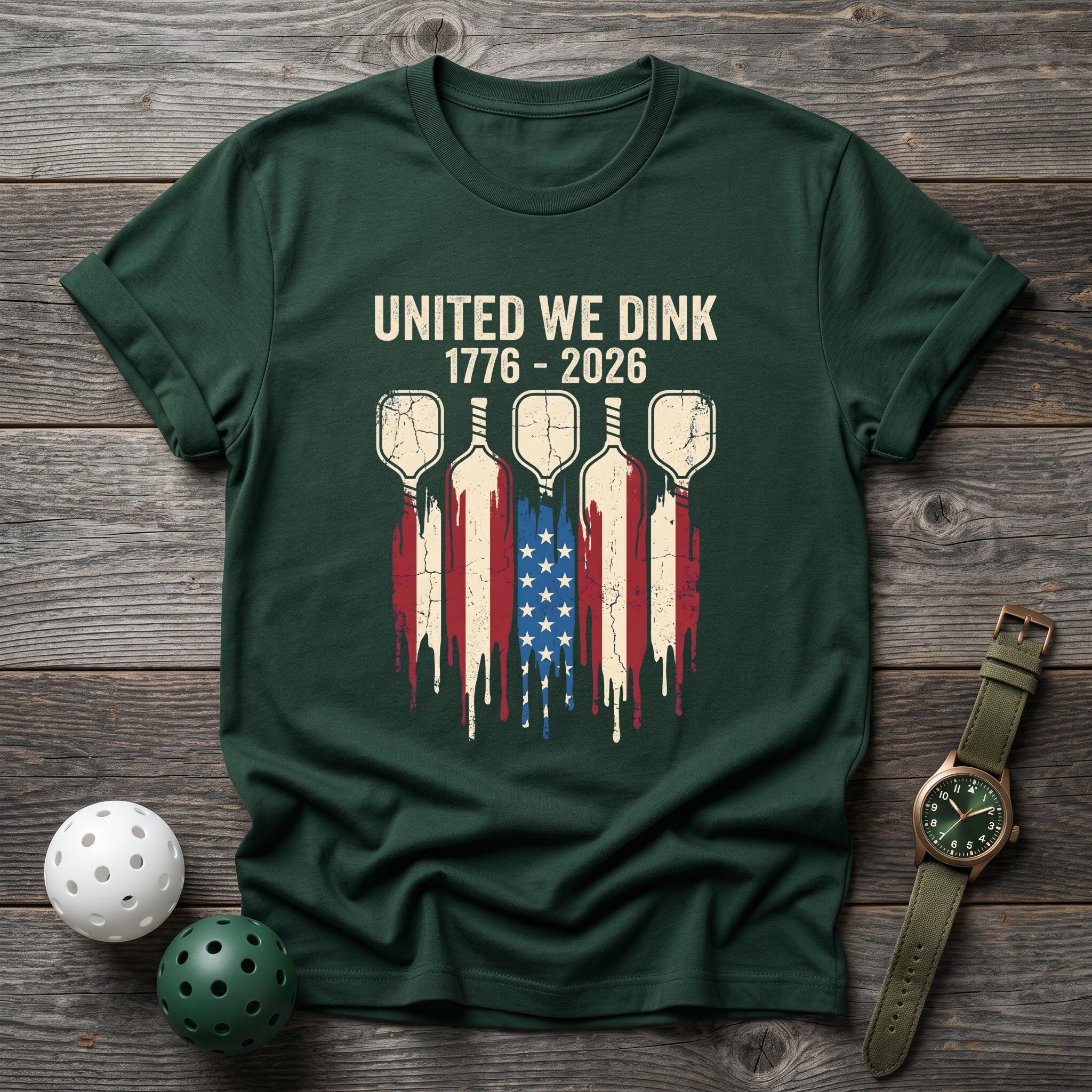 United We Dink 1776 Tee - Dink it Shop