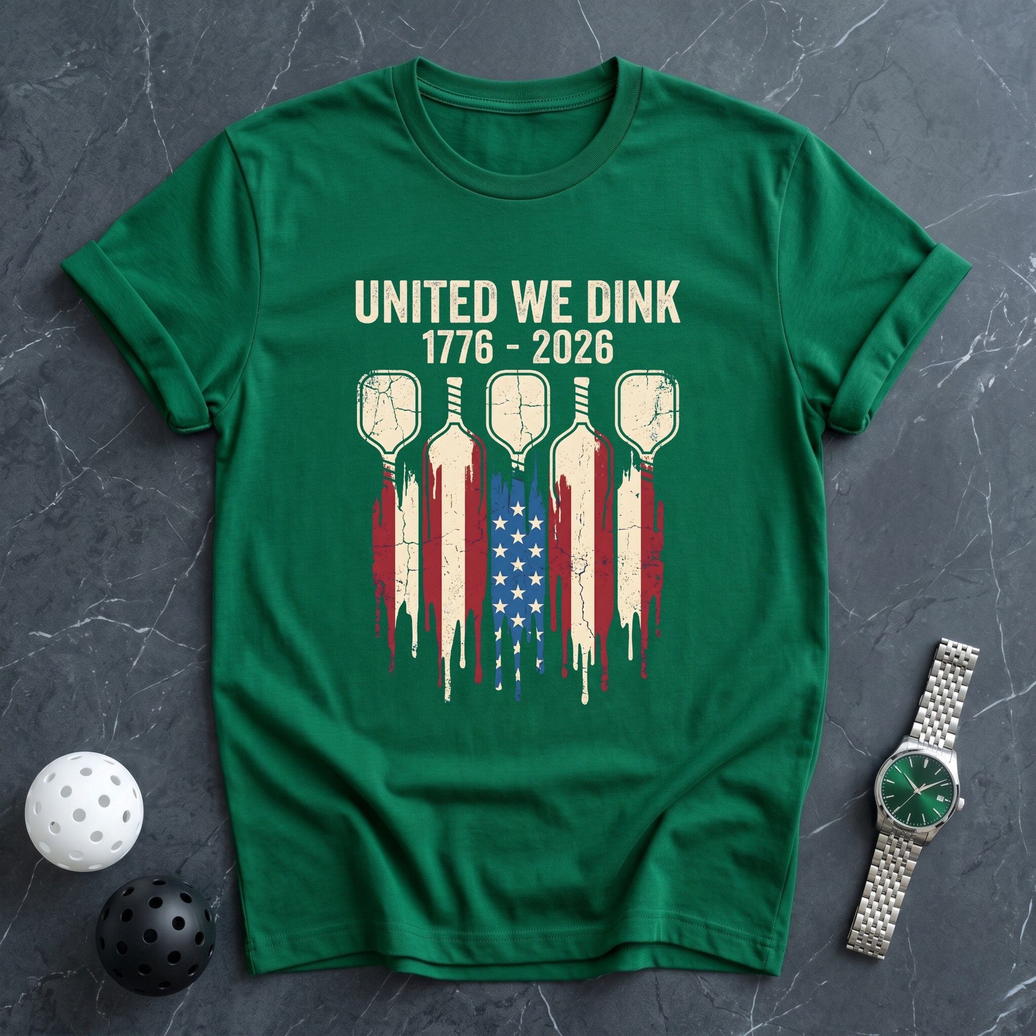 United We Dink 1776 Tee - Dink it Shop