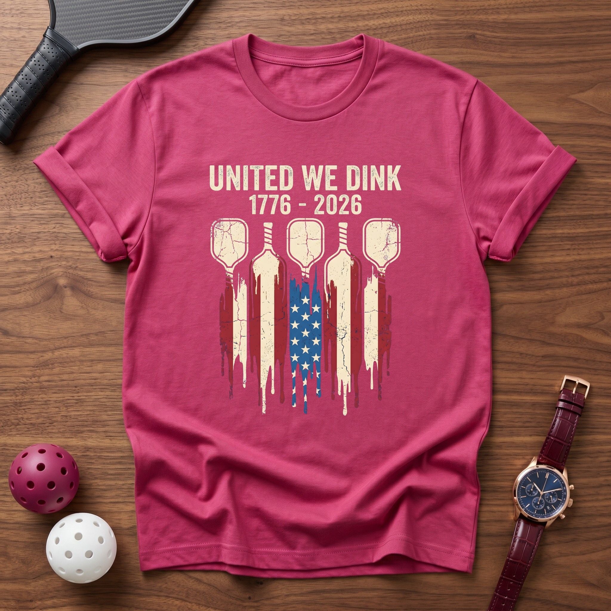United We Dink 1776 Tee - Dink it Shop