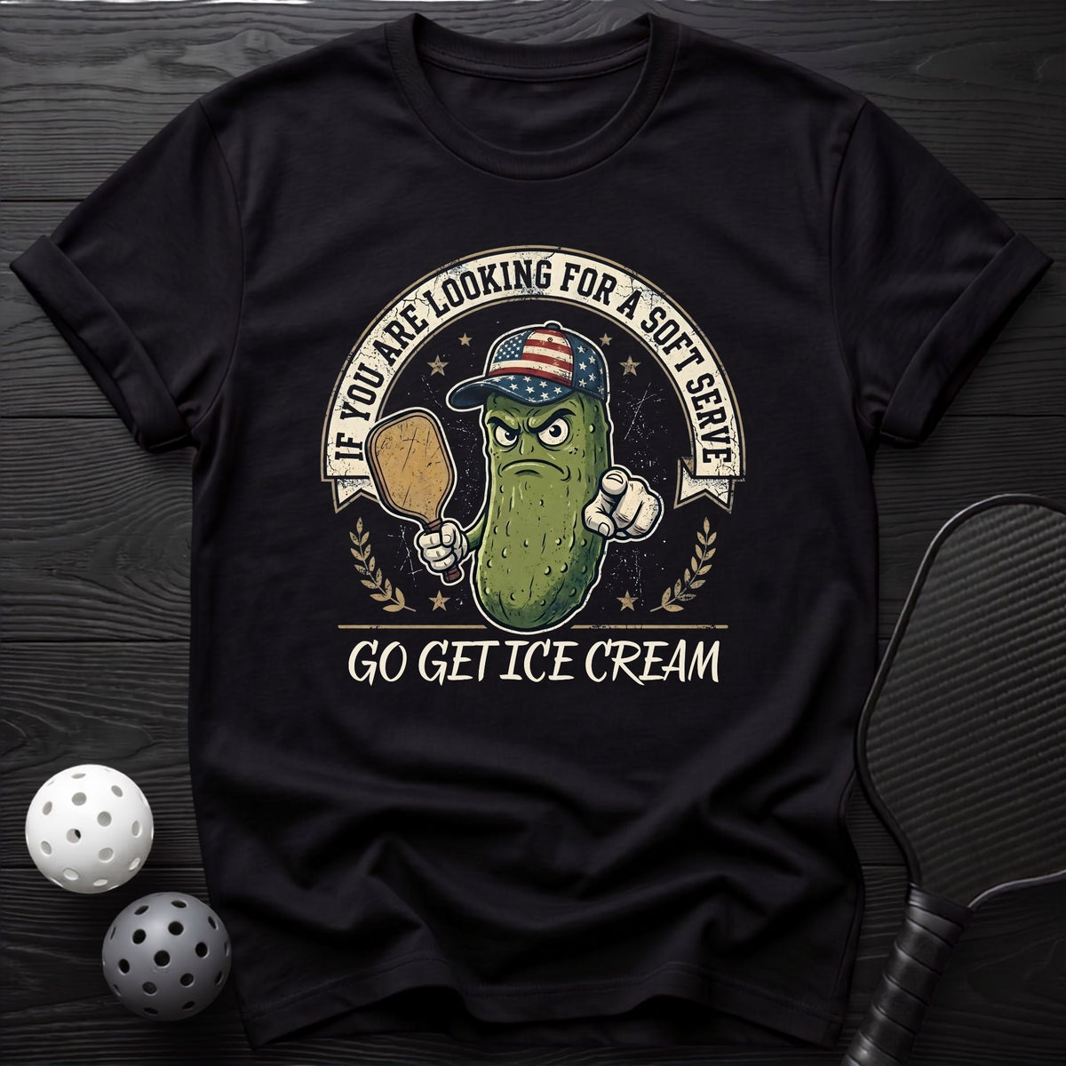 USA Pickle Soft Serve Tee - Dink it Shop