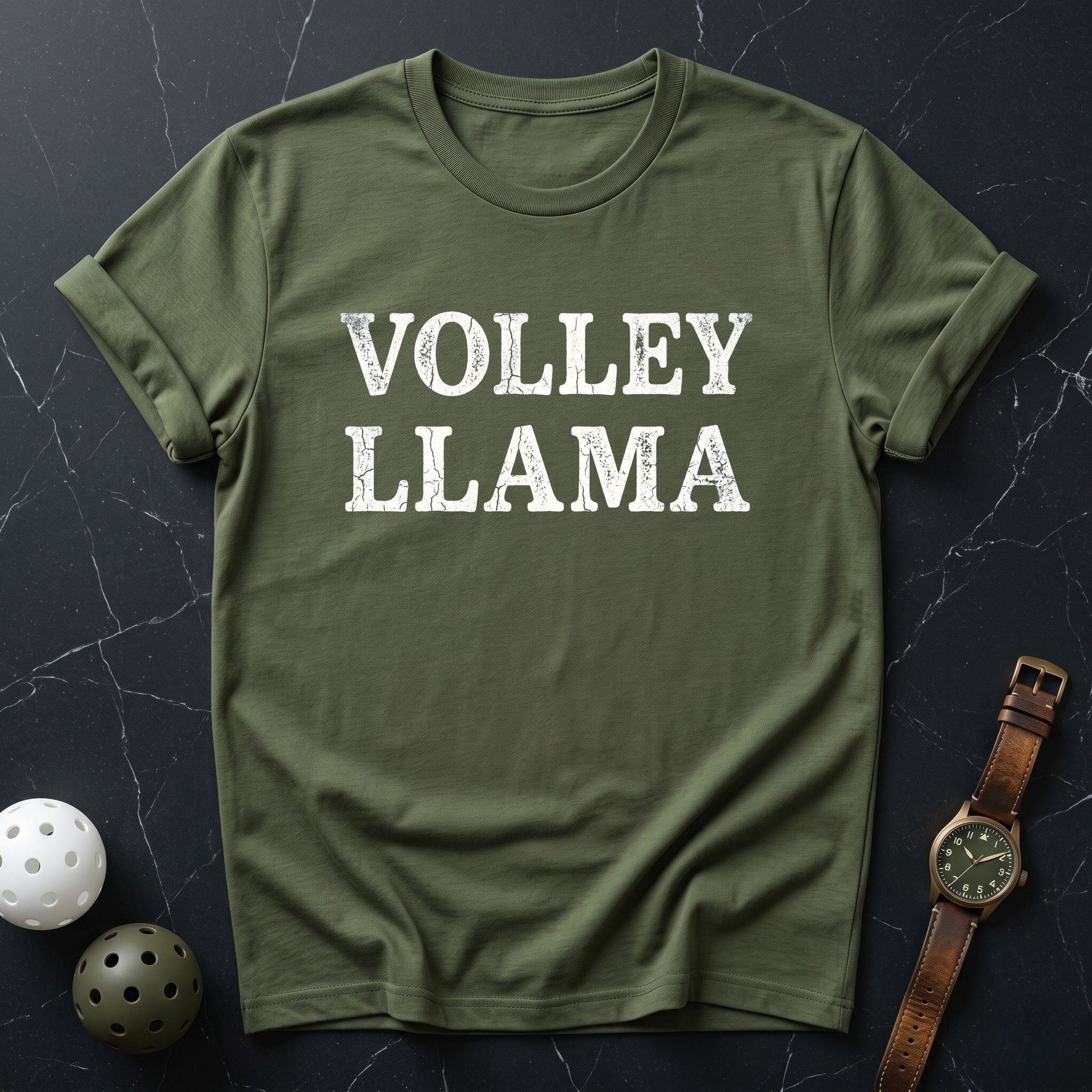 Volley Llama Tee - Dink it Shop