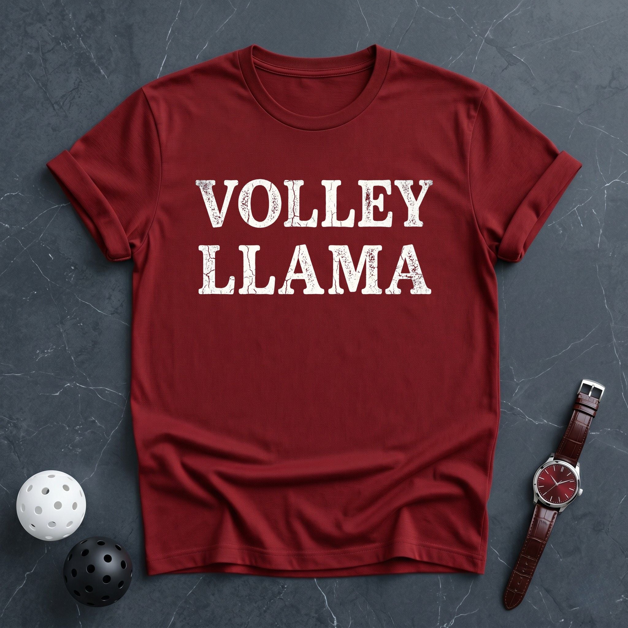 Volley Llama Tee - Dink it Shop