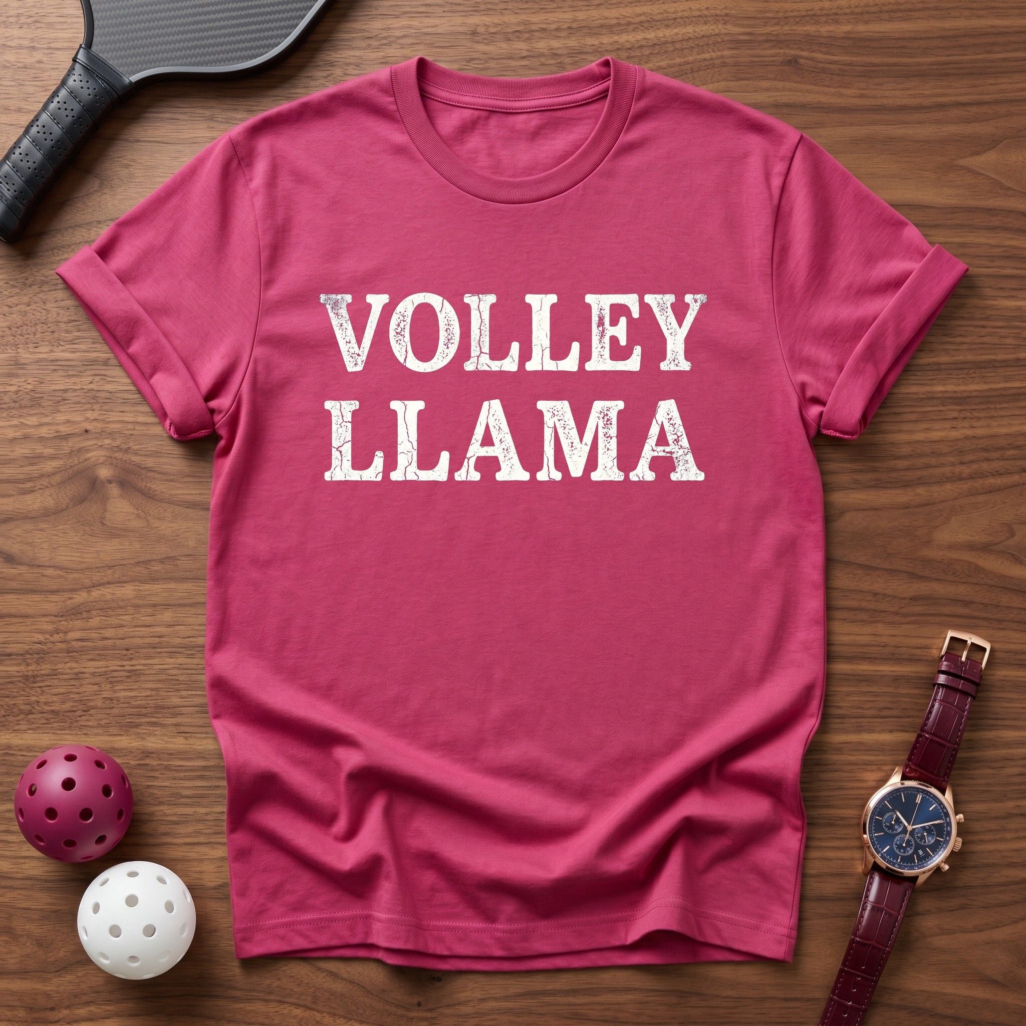 Volley Llama Tee - Dink it Shop