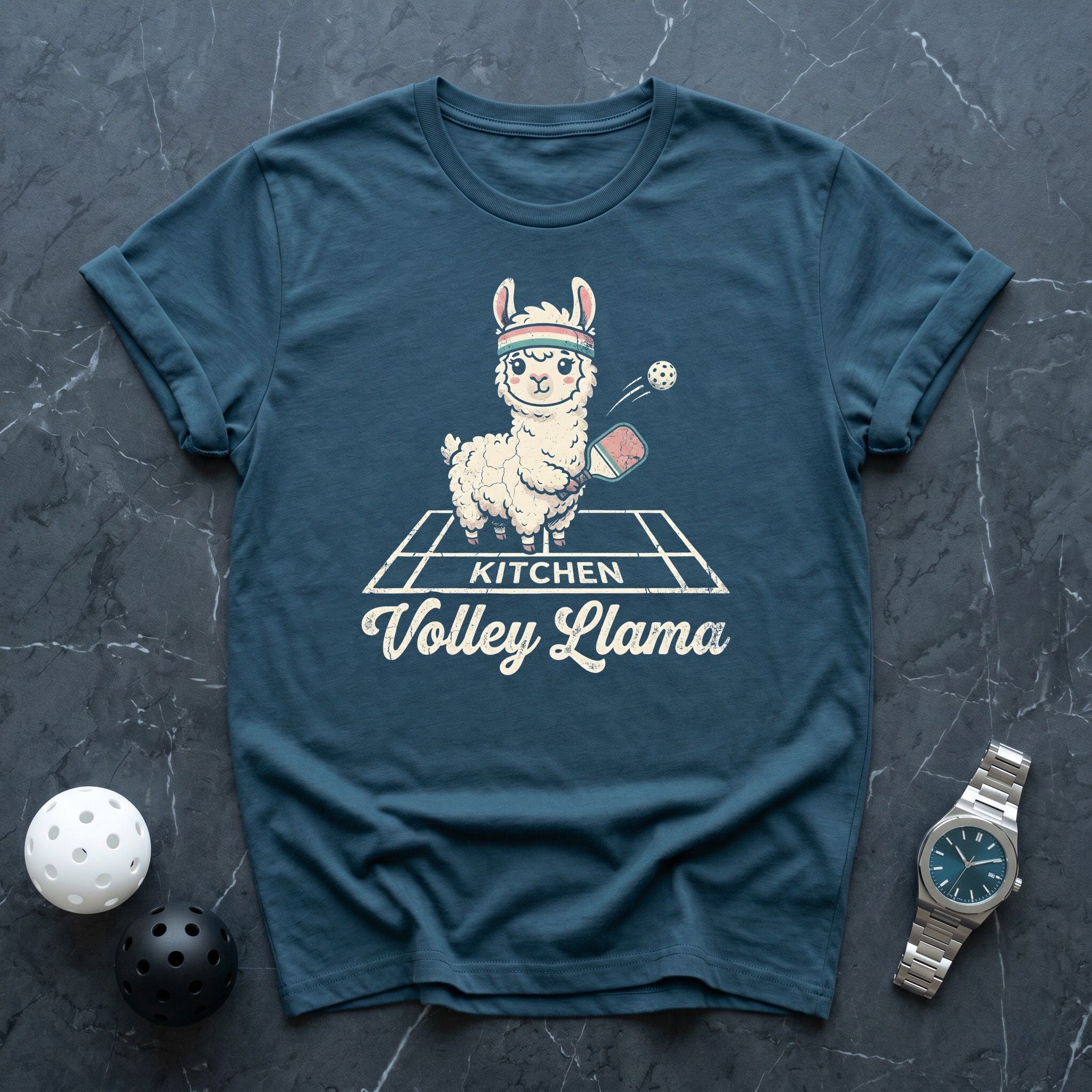 Volley Llama The Kitchen Tee - Dink it Shop