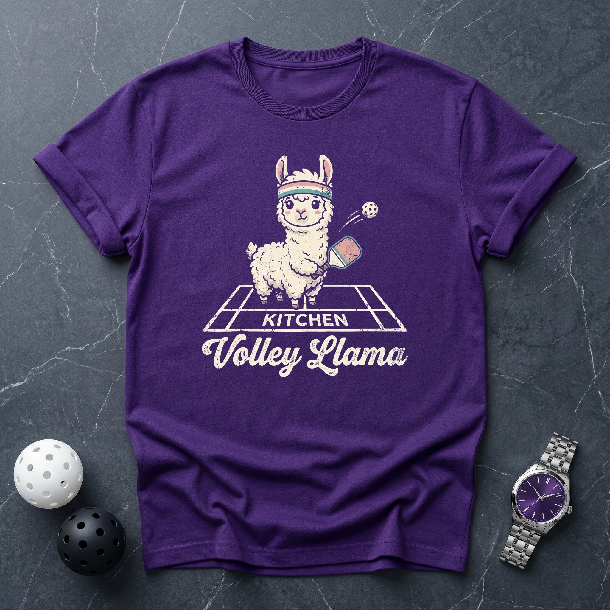 Volley Llama The Kitchen Tee - Dink it Shop
