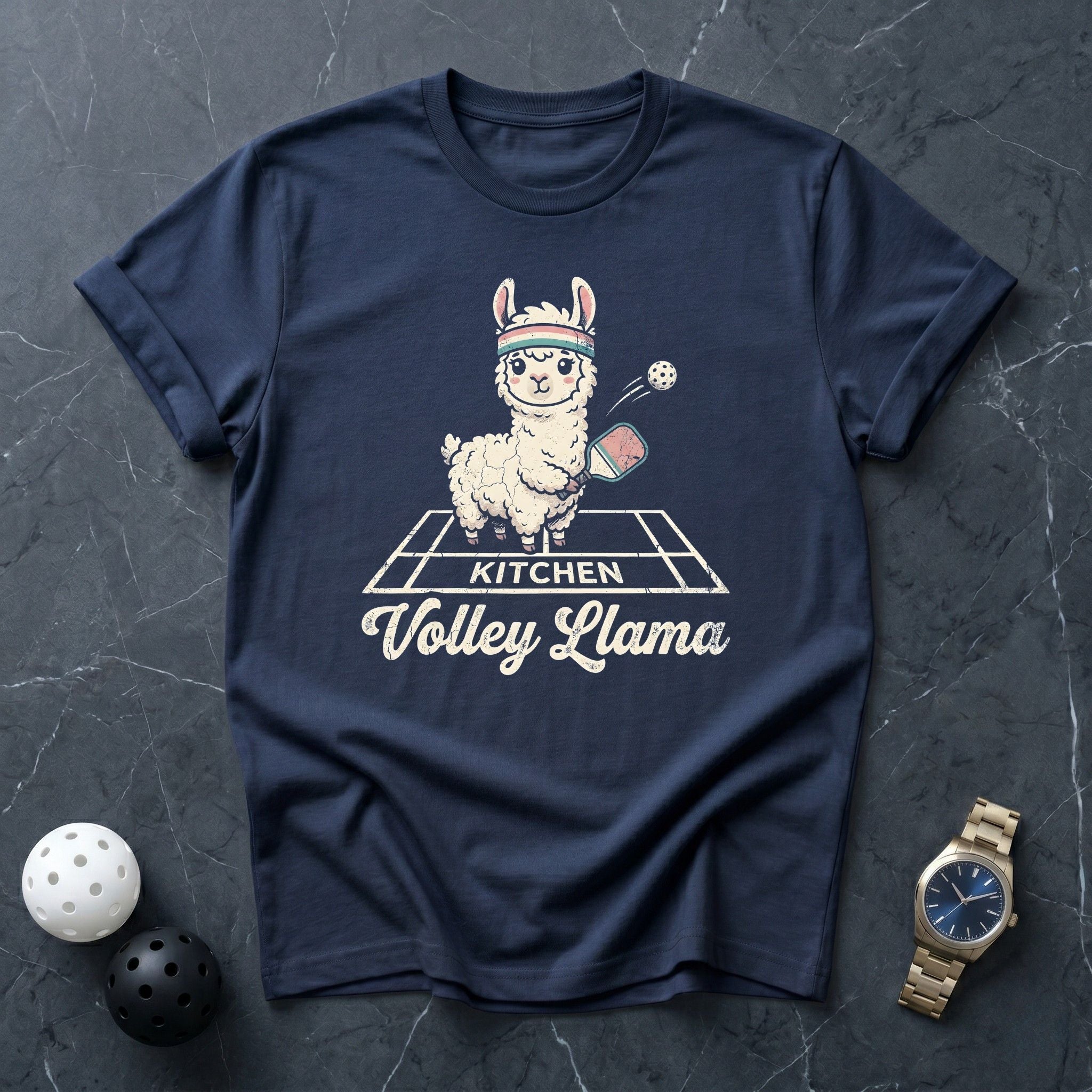 Volley Llama The Kitchen Tee - Dink it Shop