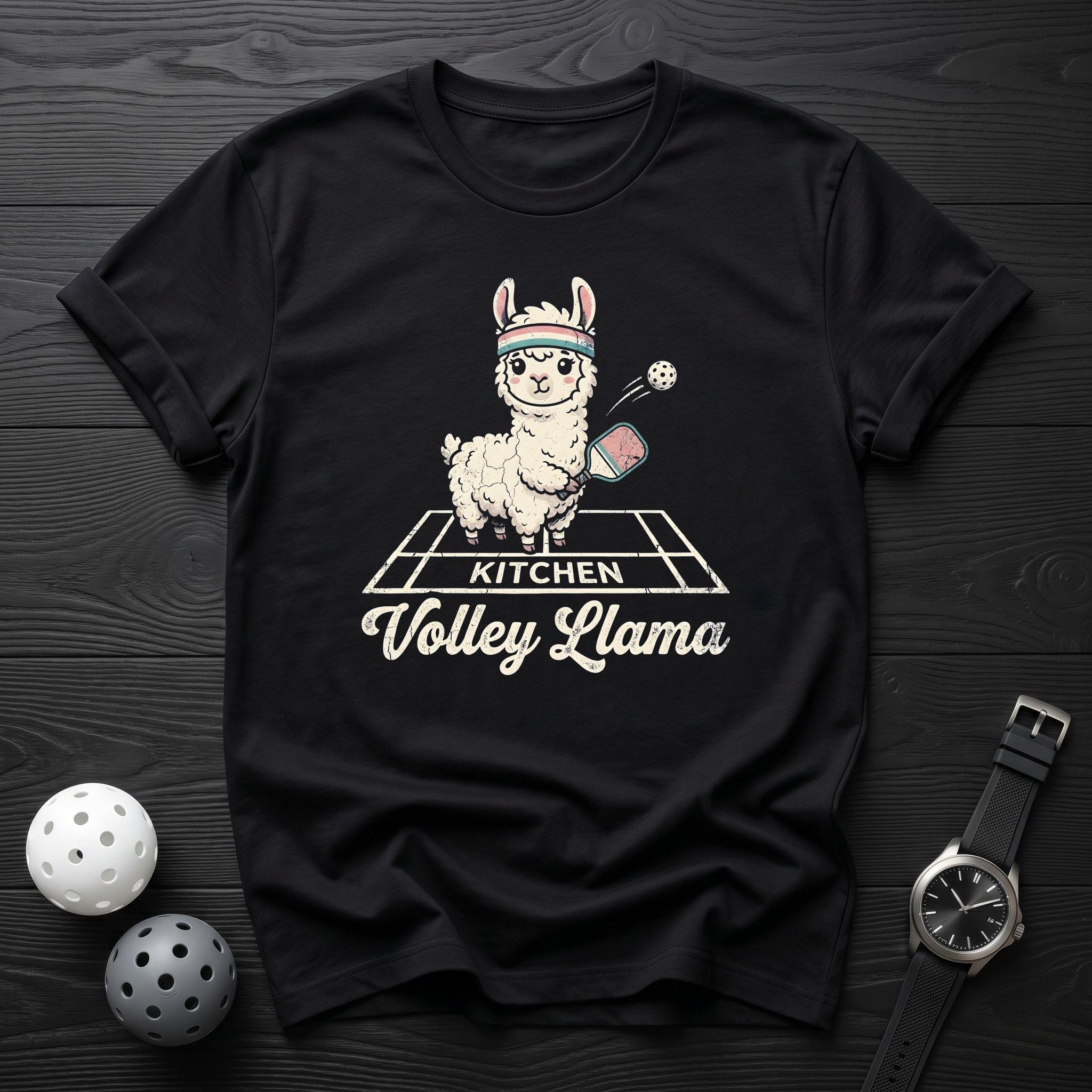 Volley Llama The Kitchen Tee - Dink it Shop