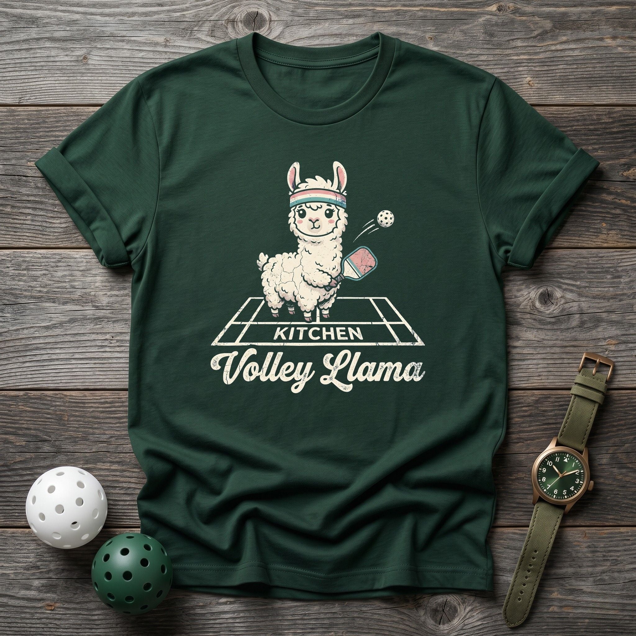 Volley Llama The Kitchen Tee - Dink it Shop