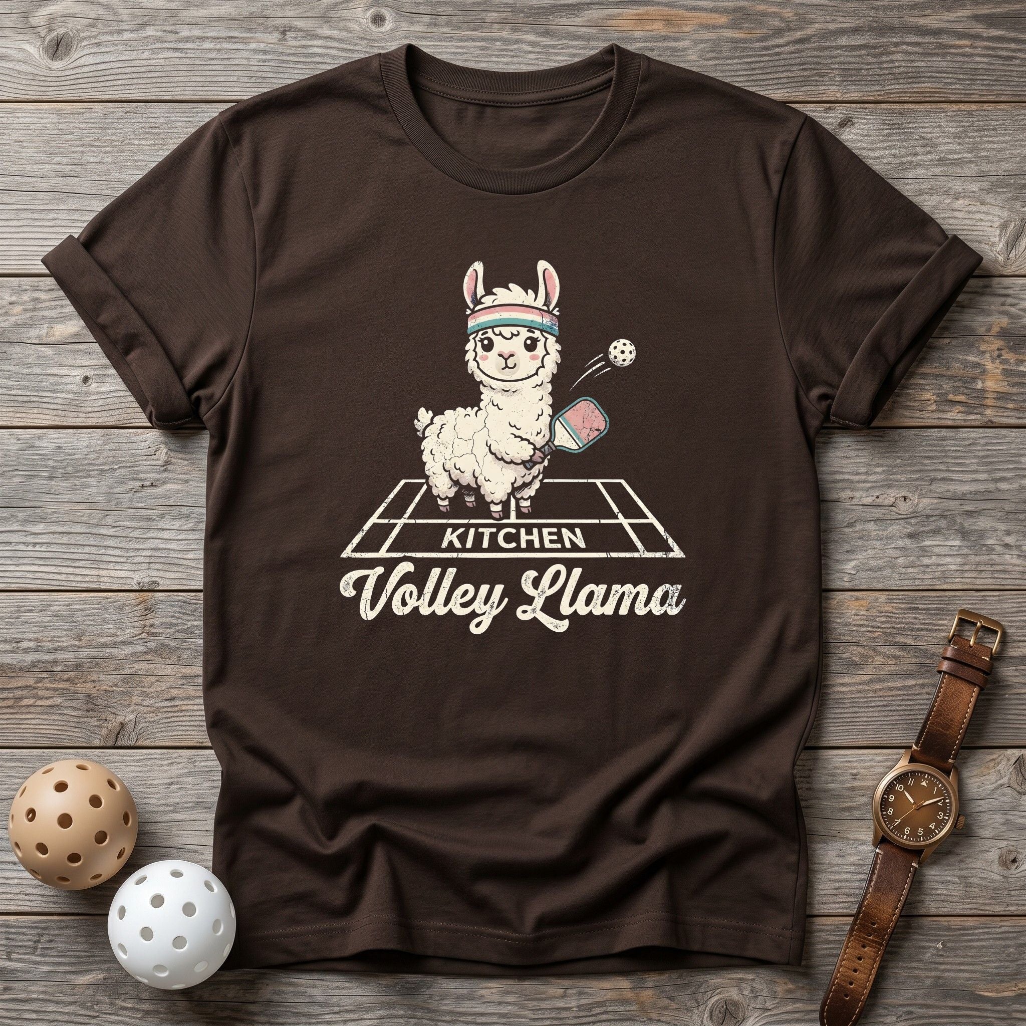 Volley Llama The Kitchen Tee - Dink it Shop