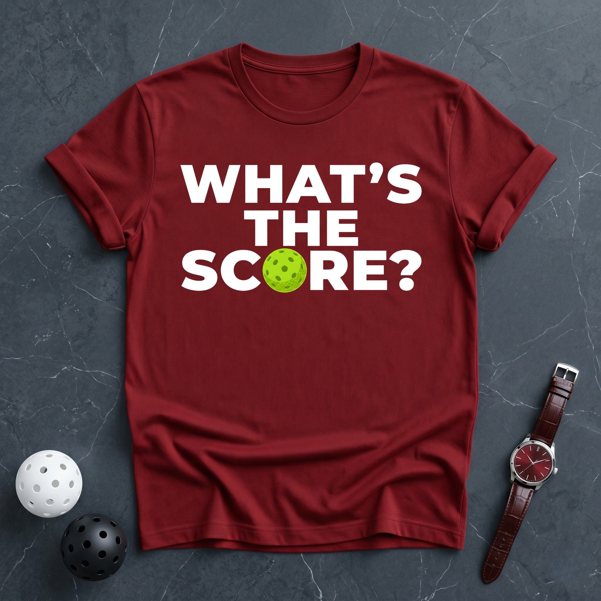 What's The Score Tee - Dink it Shop
