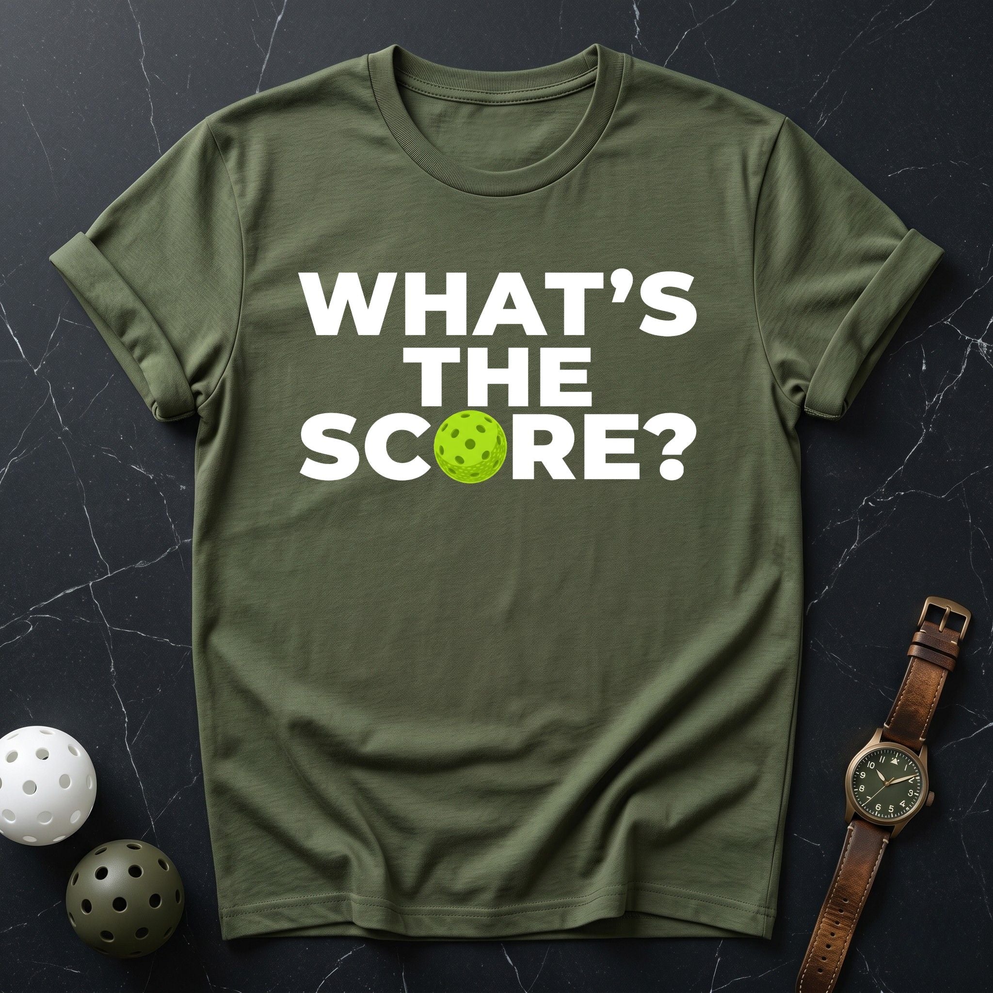 What's The Score Tee - Dink it Shop