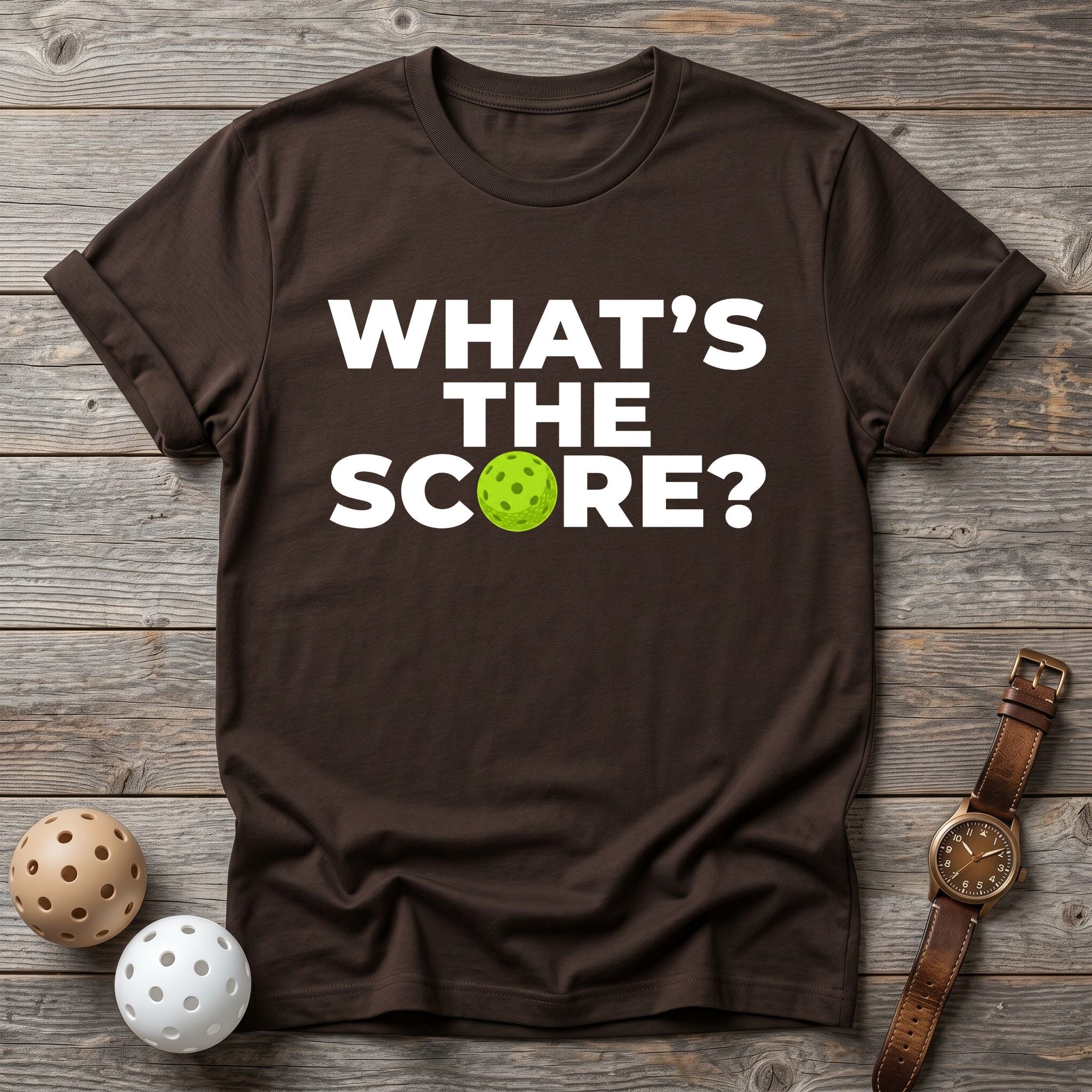 What's The Score Tee - Dink it Shop